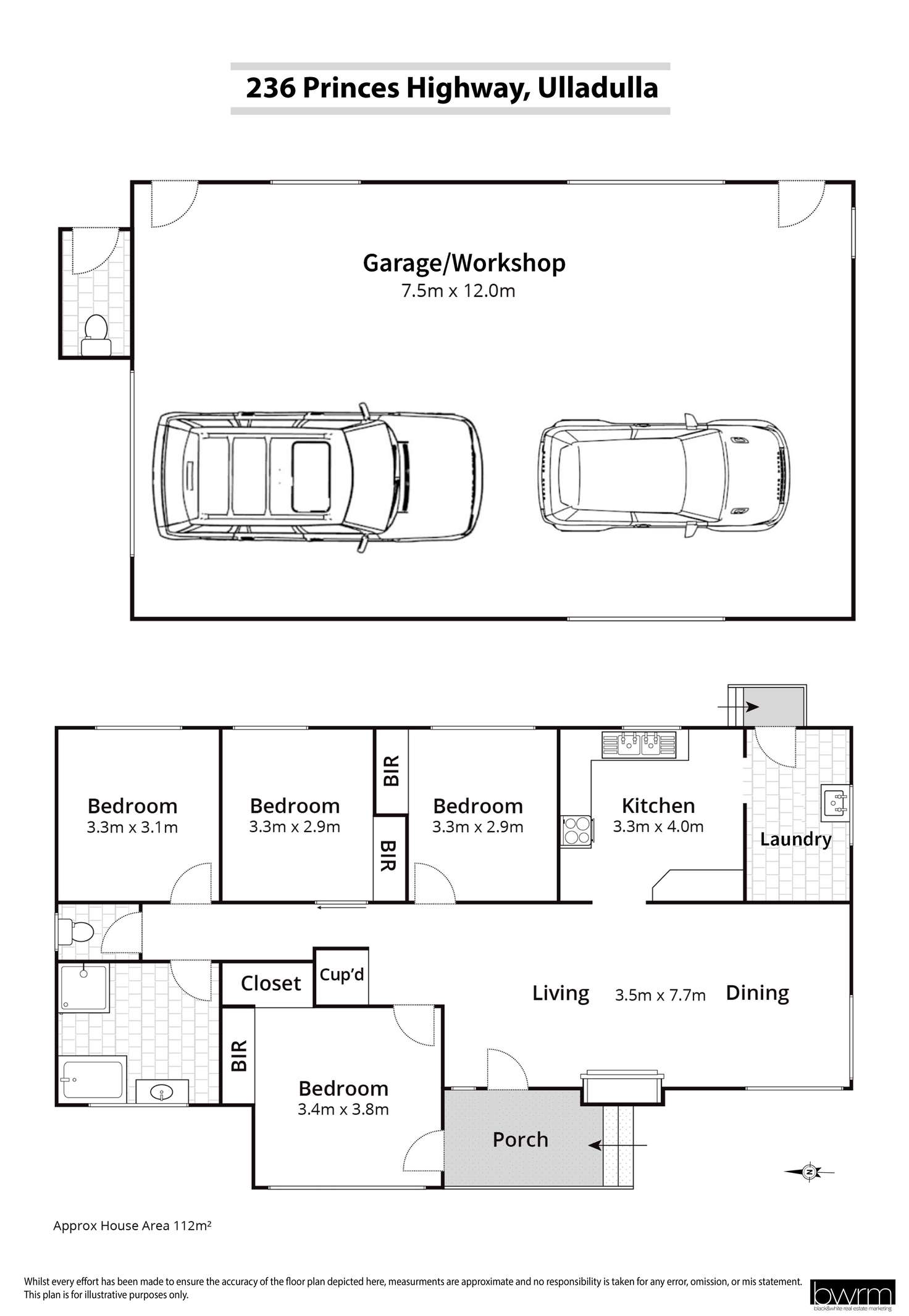 Floorplan of Homely house listing, 236 Princes Highway, Ulladulla NSW 2539