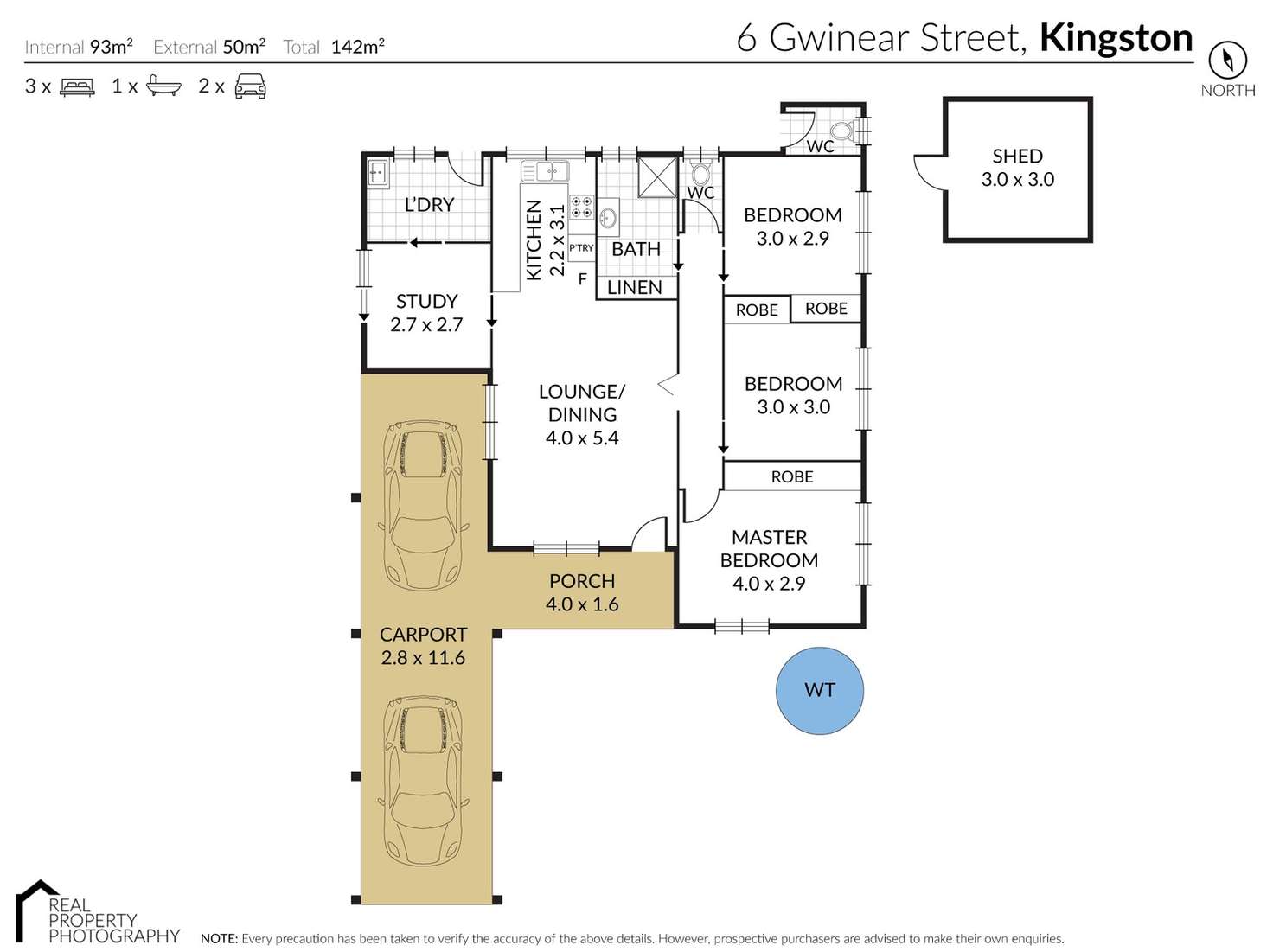 Floorplan of Homely house listing, 6 Gwinear Street, Kingston QLD 4114