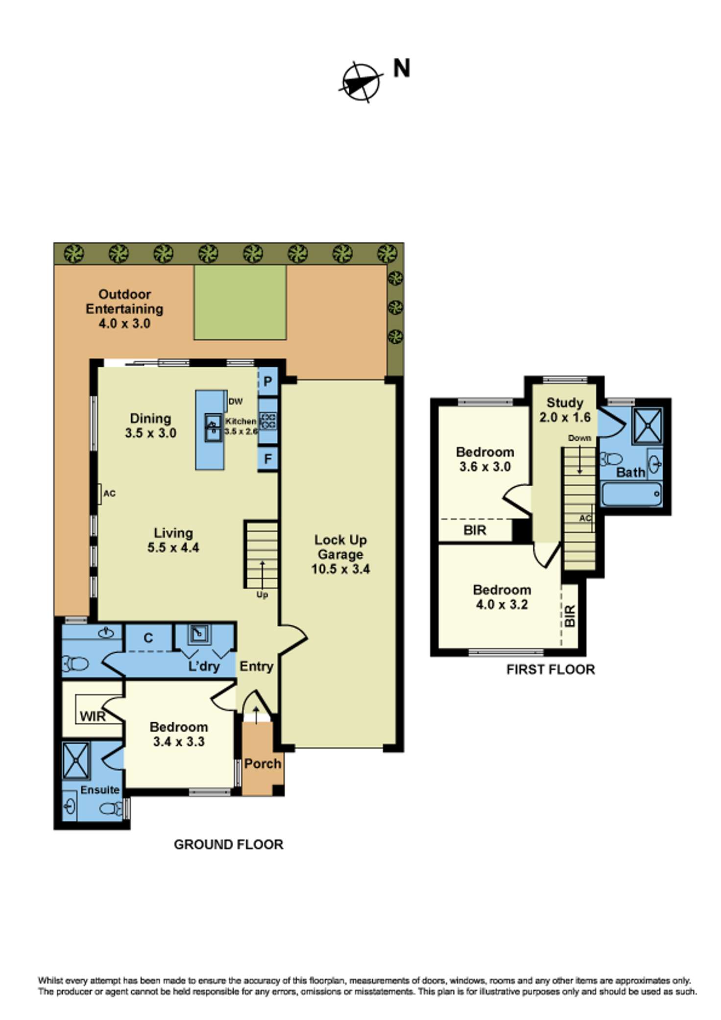 Floorplan of Homely house listing, 2/5a Thorpe Street, Newport VIC 3015
