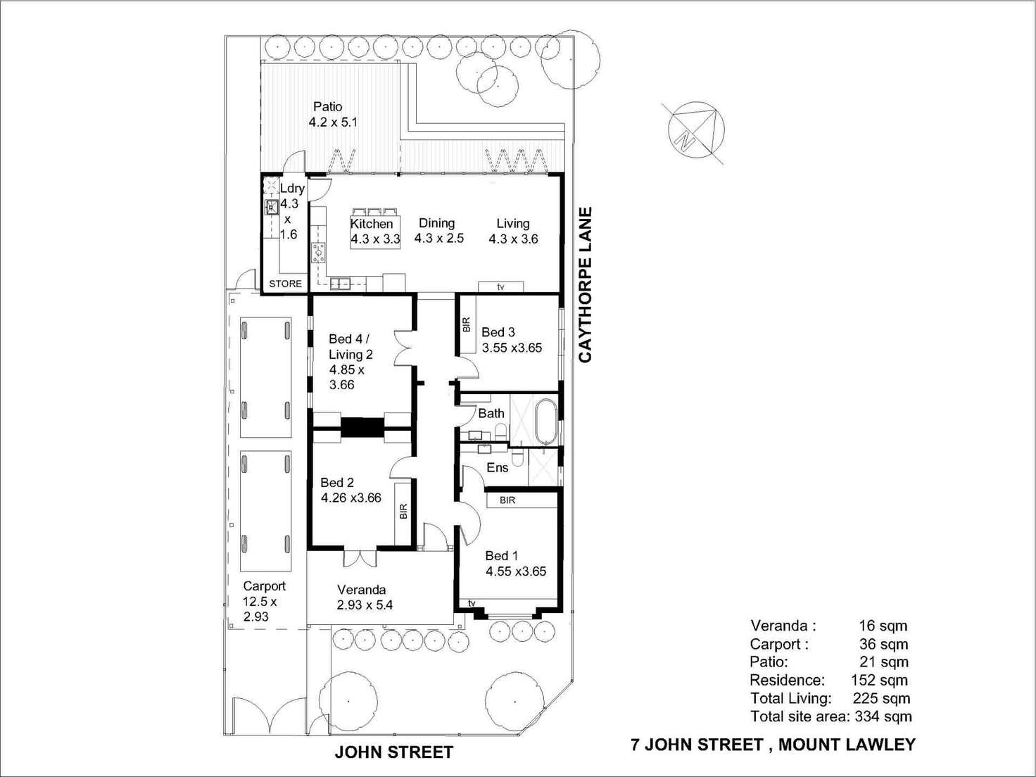 Floorplan of Homely house listing, 7 John Street, Mount Lawley WA 6050