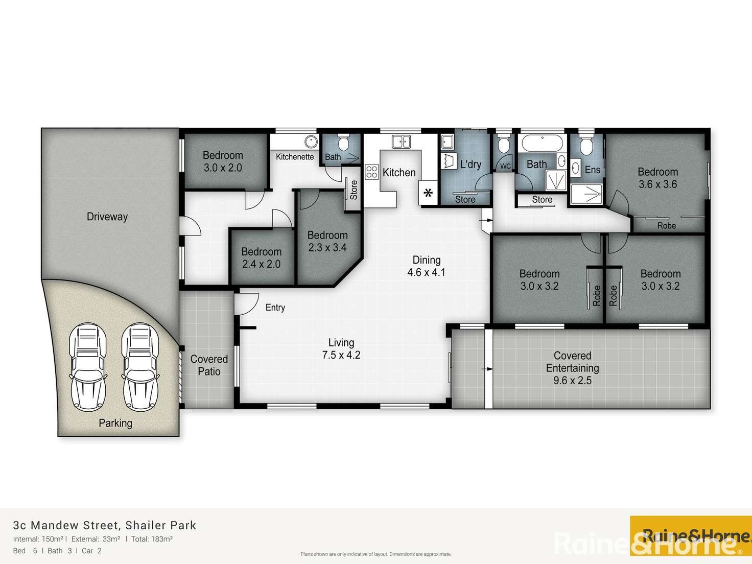 Floorplan of Homely house listing, 3c Mandew Street, Shailer Park QLD 4128