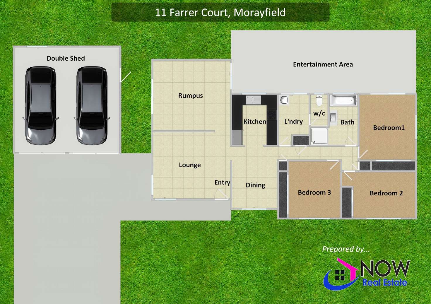 Floorplan of Homely house listing, 11 Farrer Court, Morayfield QLD 4506