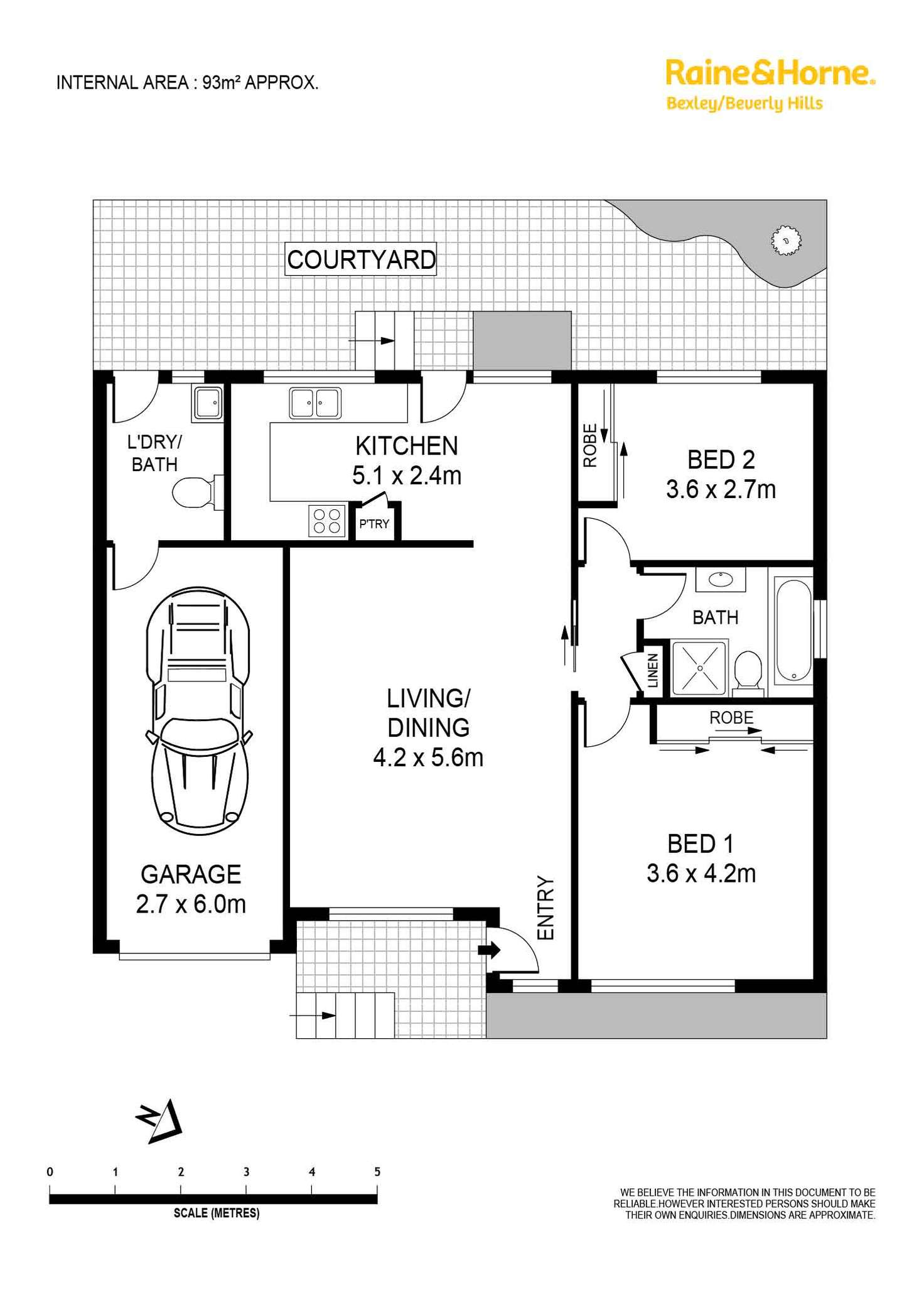 Floorplan of Homely villa listing, 4/28 Beaconsfield Street, Bexley NSW 2207