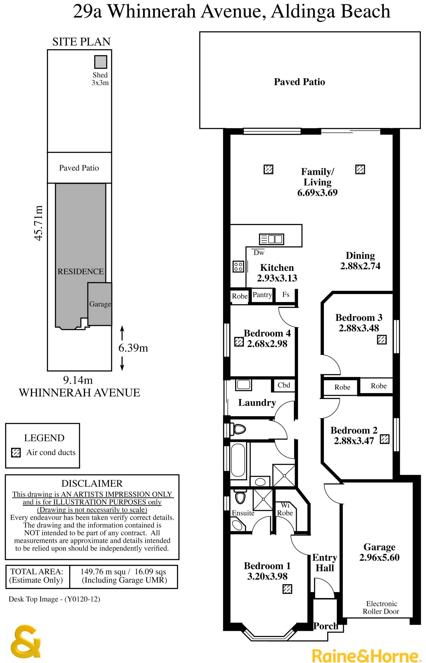 Floorplan of Homely house listing, 29a Whinnerah Avenue, Aldinga Beach SA 5173