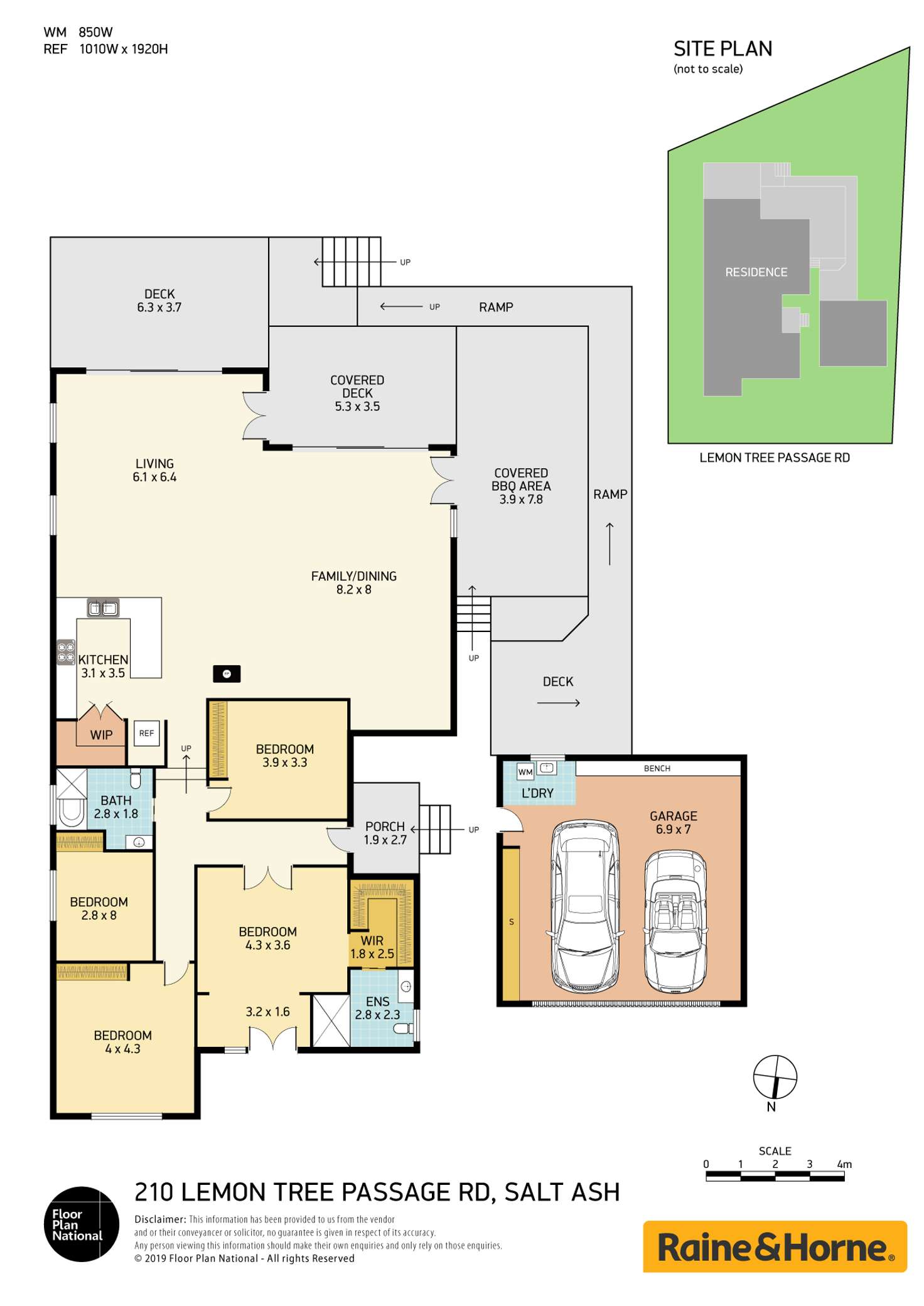 Floorplan of Homely house listing, 210 Lemon Tree Passage Road, Salt Ash NSW 2318