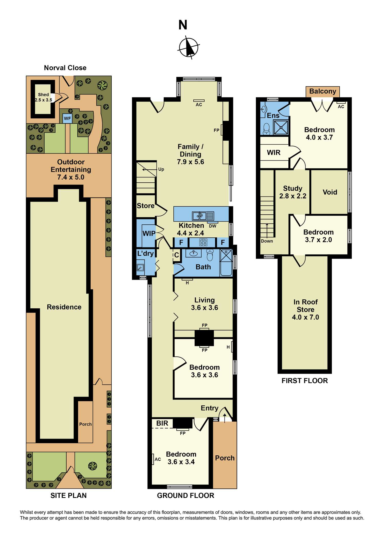 Floorplan of Homely house listing, 34 Osborne Street, Williamstown VIC 3016