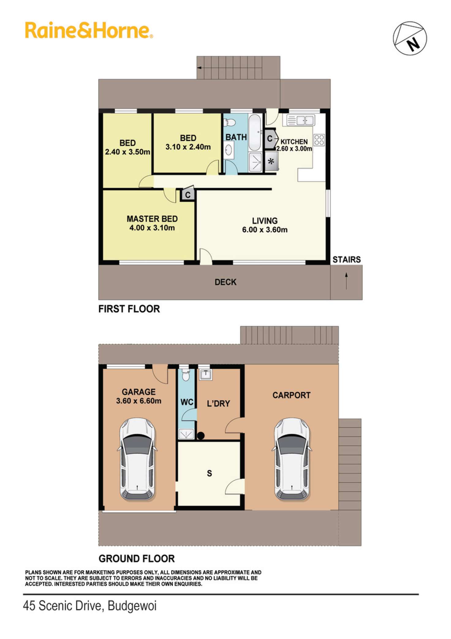 Floorplan of Homely house listing, 45 Scenic Drive, Budgewoi NSW 2262