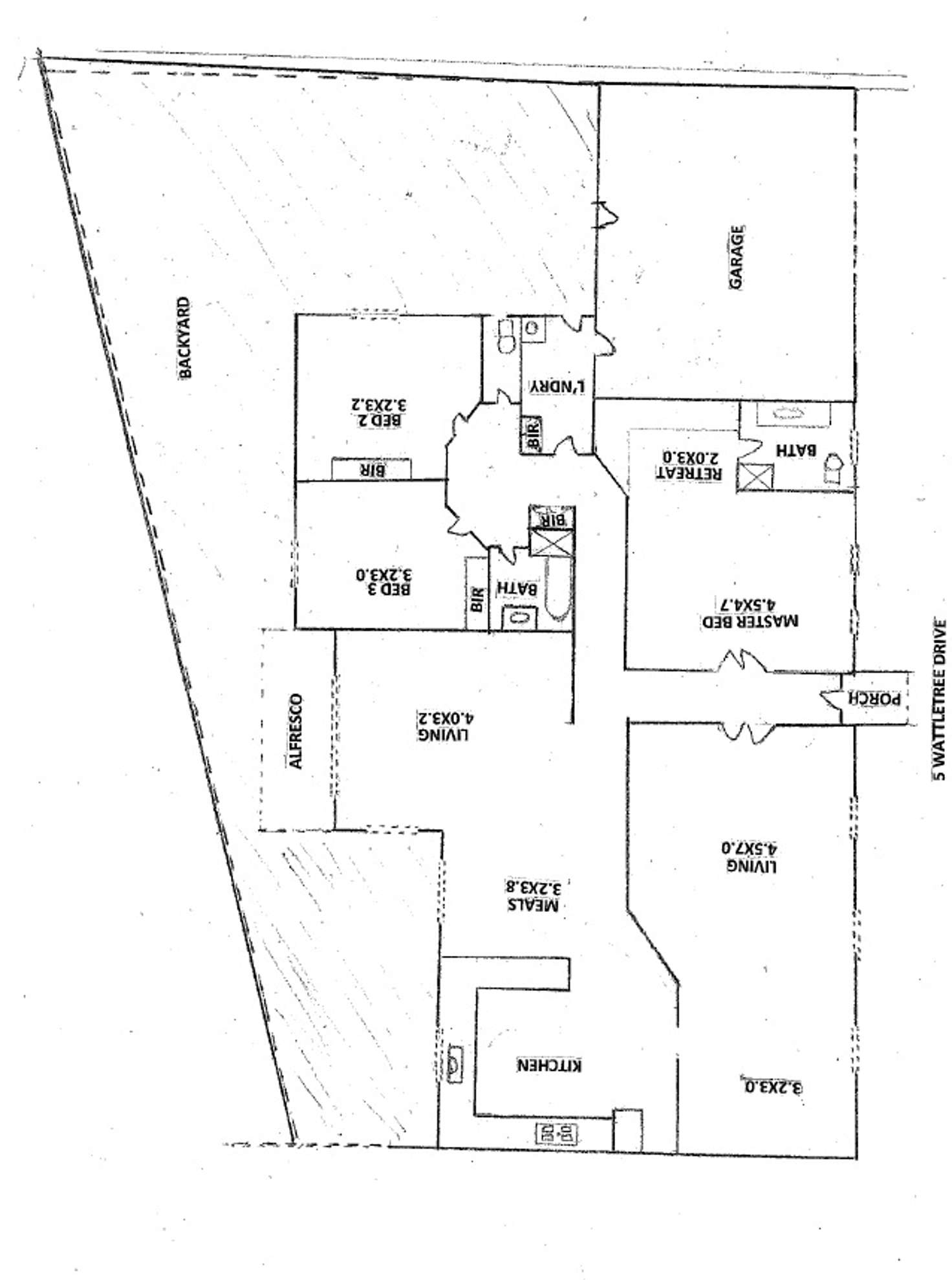 Floorplan of Homely house listing, 5 Wattletree Drive, Taylors Hill VIC 3037