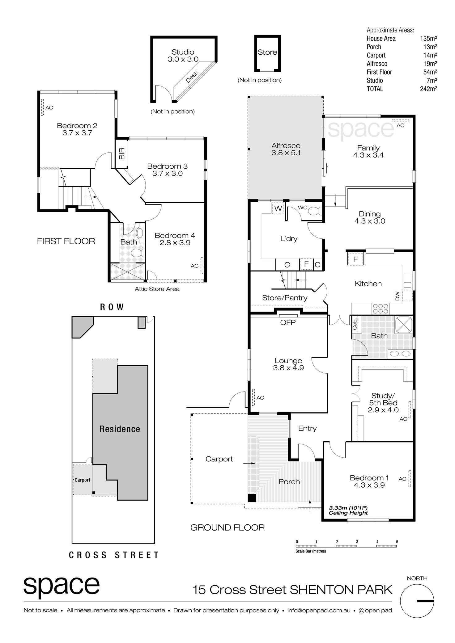 Floorplan of Homely house listing, 15 Cross Street, Shenton Park WA 6008