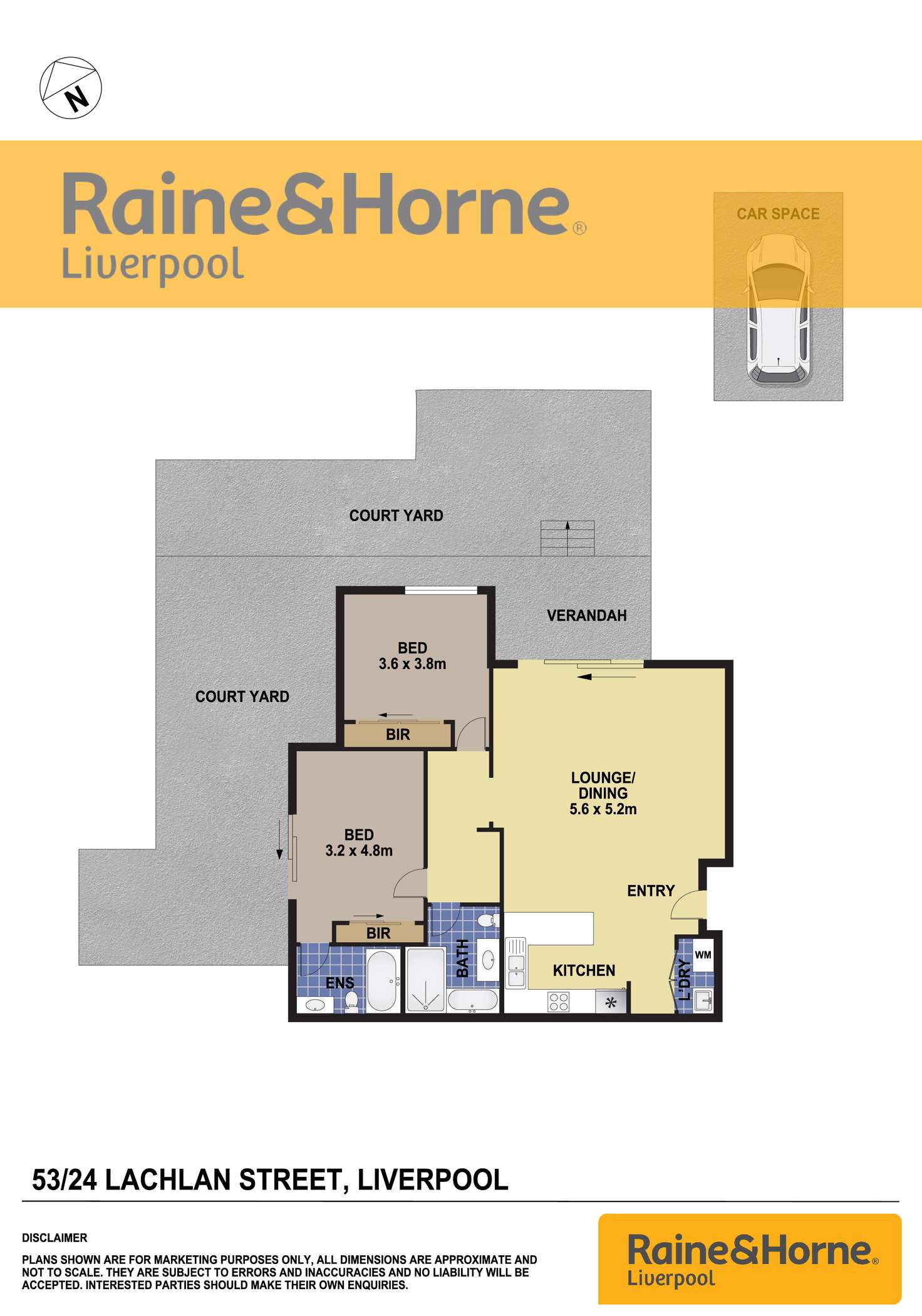 Floorplan of Homely house listing, 53/24 Lachlan Street, Liverpool NSW 2170