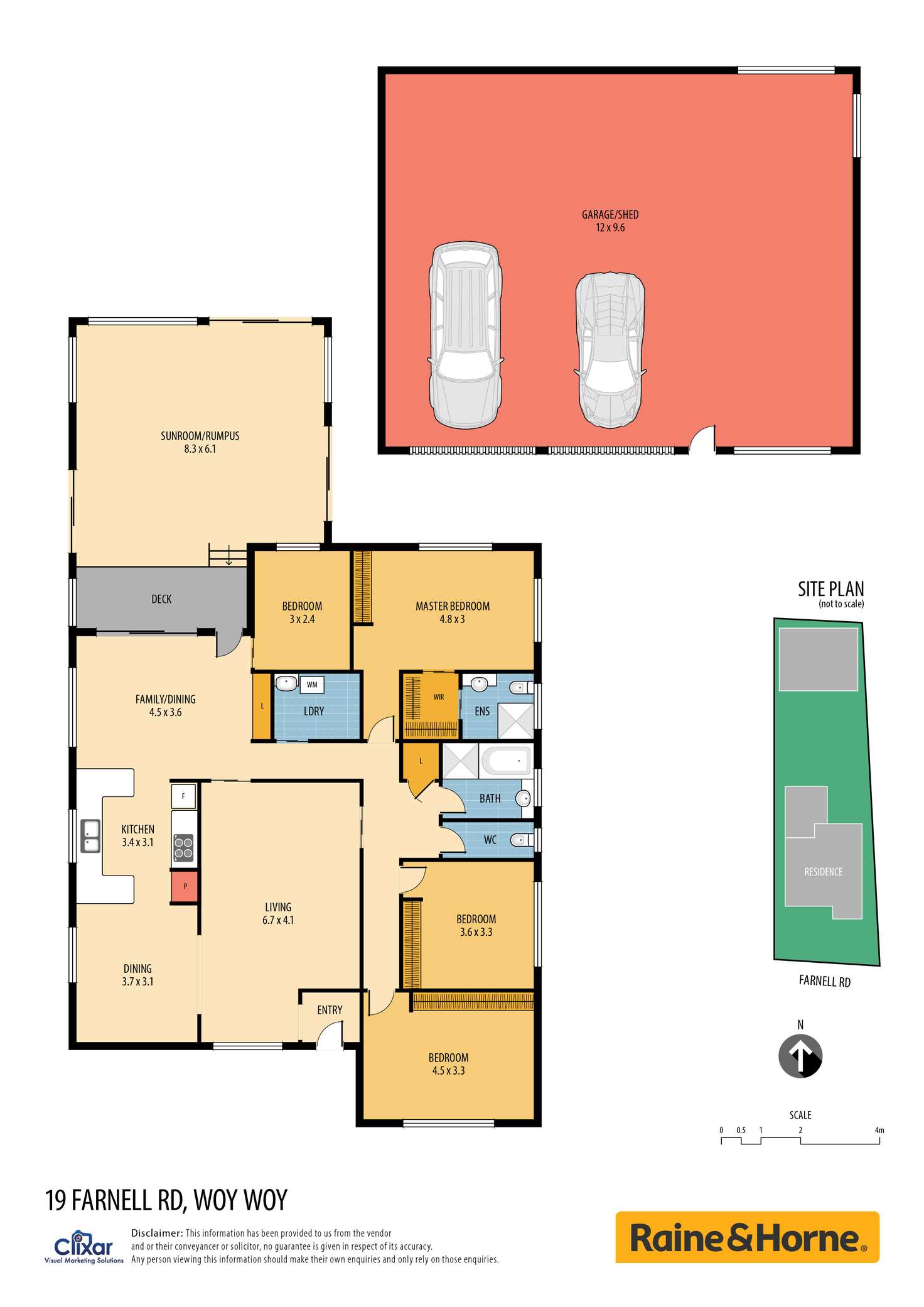 Floorplan of Homely house listing, 19 Farnell Road, Woy Woy NSW 2256
