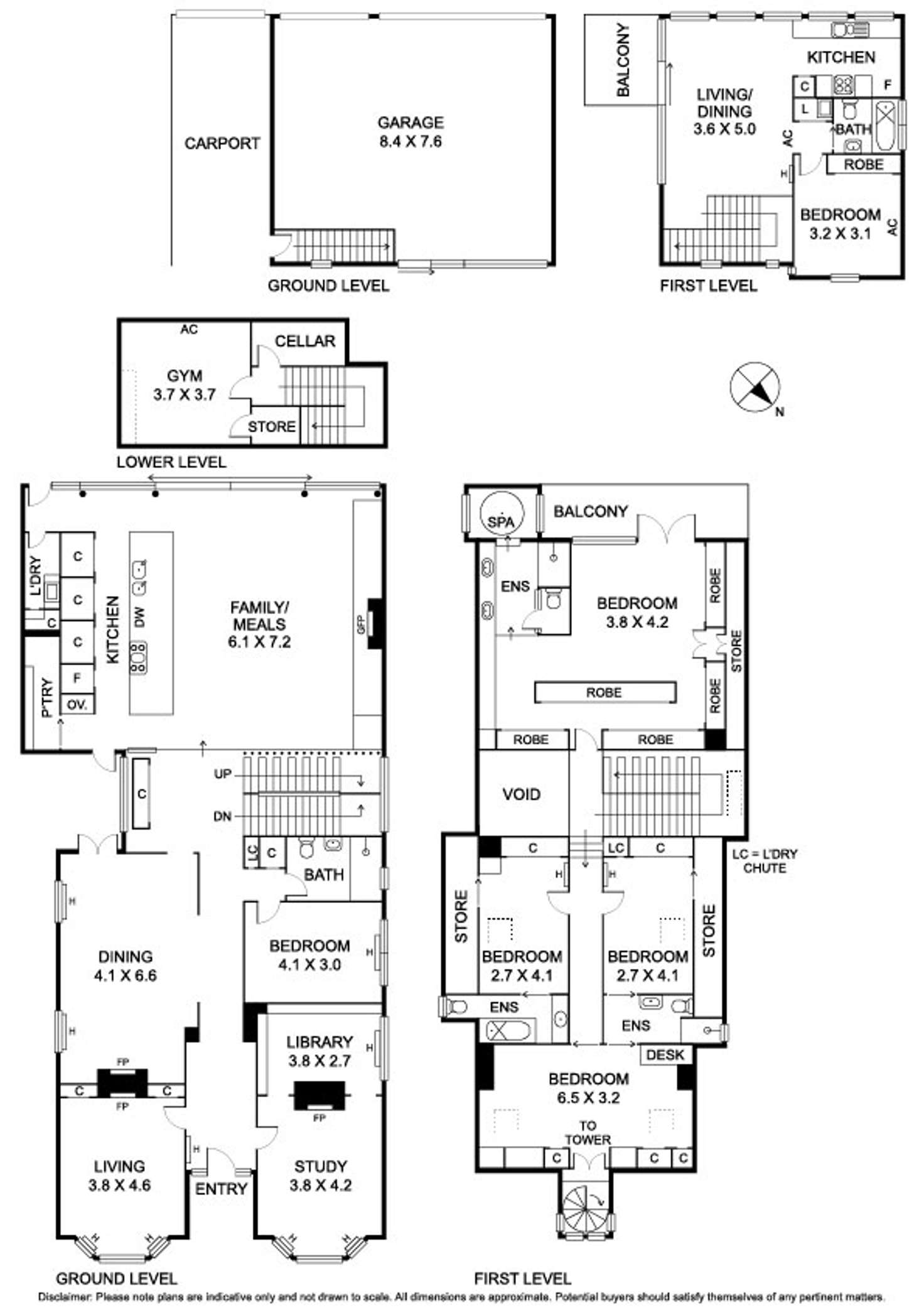 Floorplan of Homely house listing, 92 Page Street, Albert Park VIC 3206