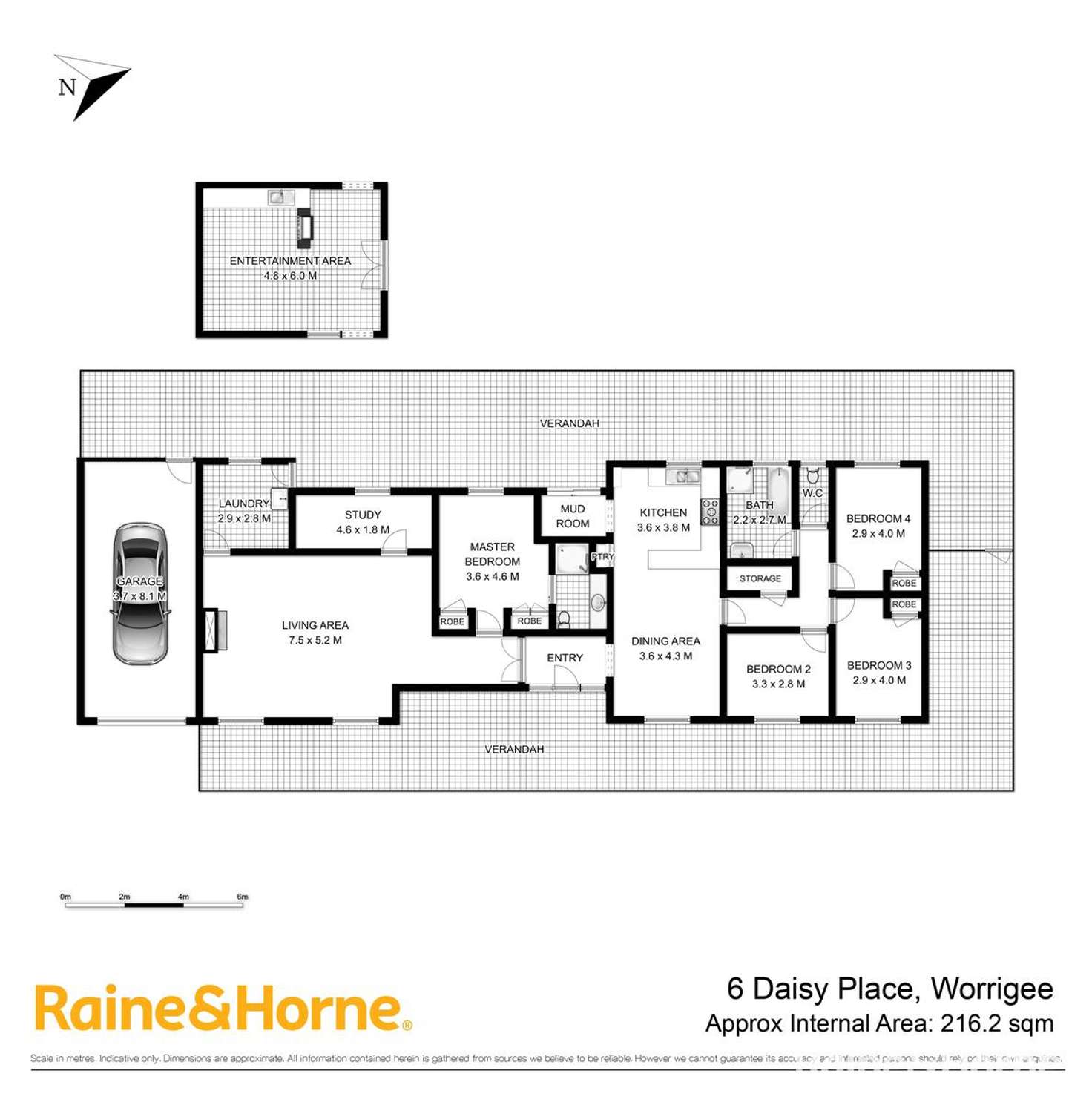 Floorplan of Homely house listing, 6 Daisy Place, Worrigee NSW 2540