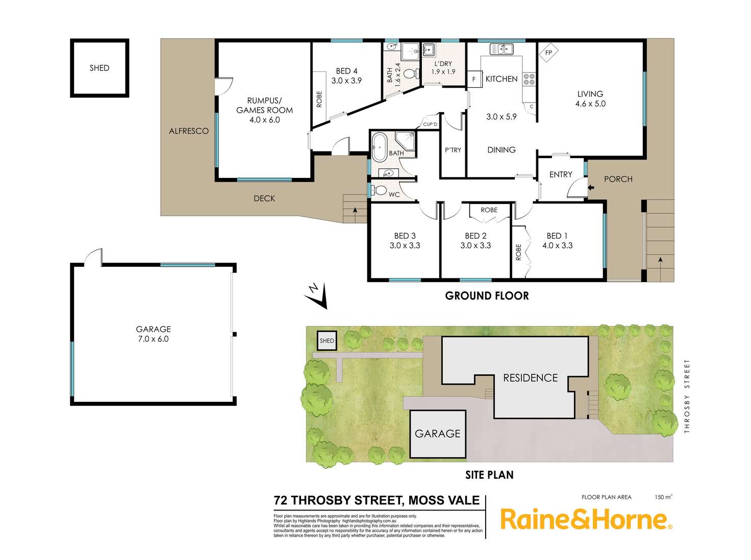 Floorplan of Homely house listing, 72 Throsby Street, Moss Vale NSW 2577
