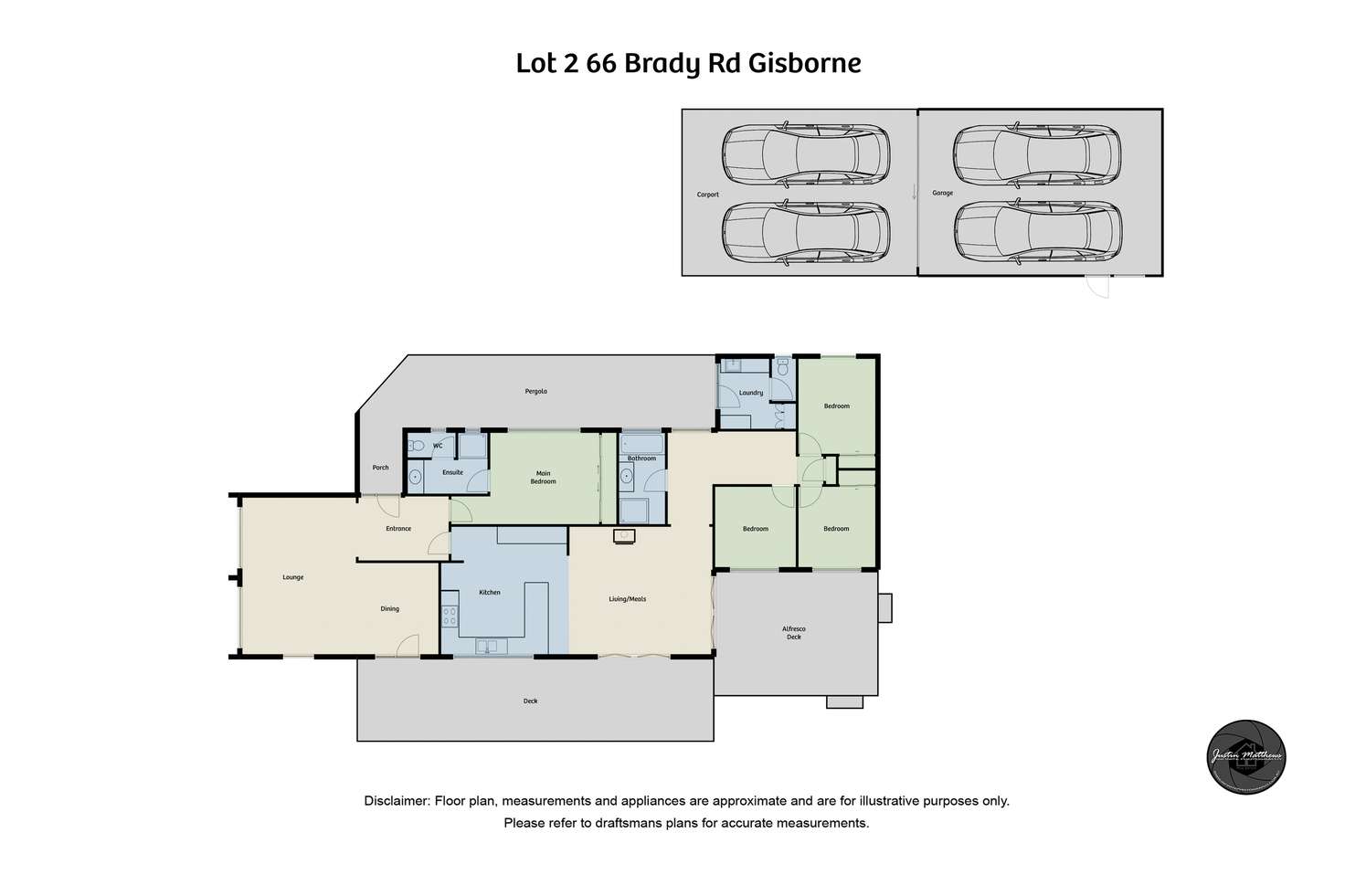 Floorplan of Homely house listing, 66 Brady Road, Gisborne VIC 3437