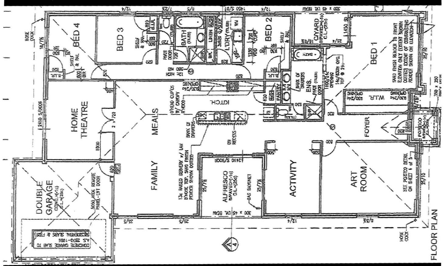 Floorplan of Homely house listing, 129 Glenfield Beach Drive, Glenfield WA 6532