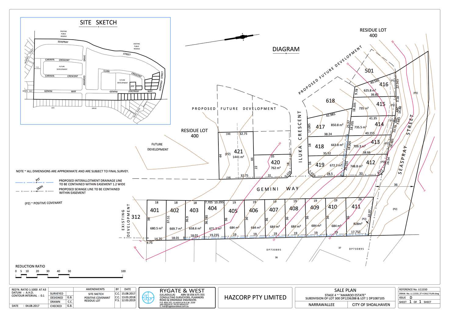 Floorplan of Homely residentialLand listing, 86 (Lot 407) Gemini Way, Narrawallee NSW 2539