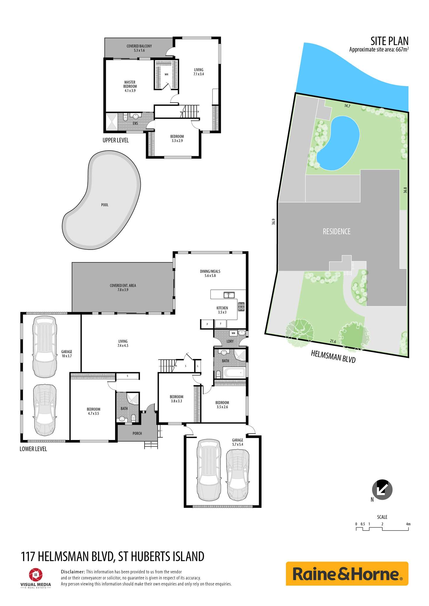 Floorplan of Homely house listing, 117 Helmsman Boulevard, St Huberts Island NSW 2257