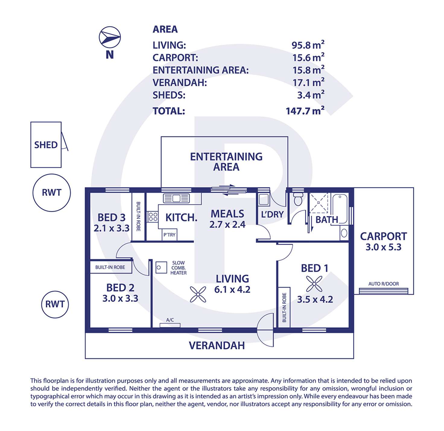 Floorplan of Homely house listing, 22 Donoghue Road, Mount Barker SA 5251