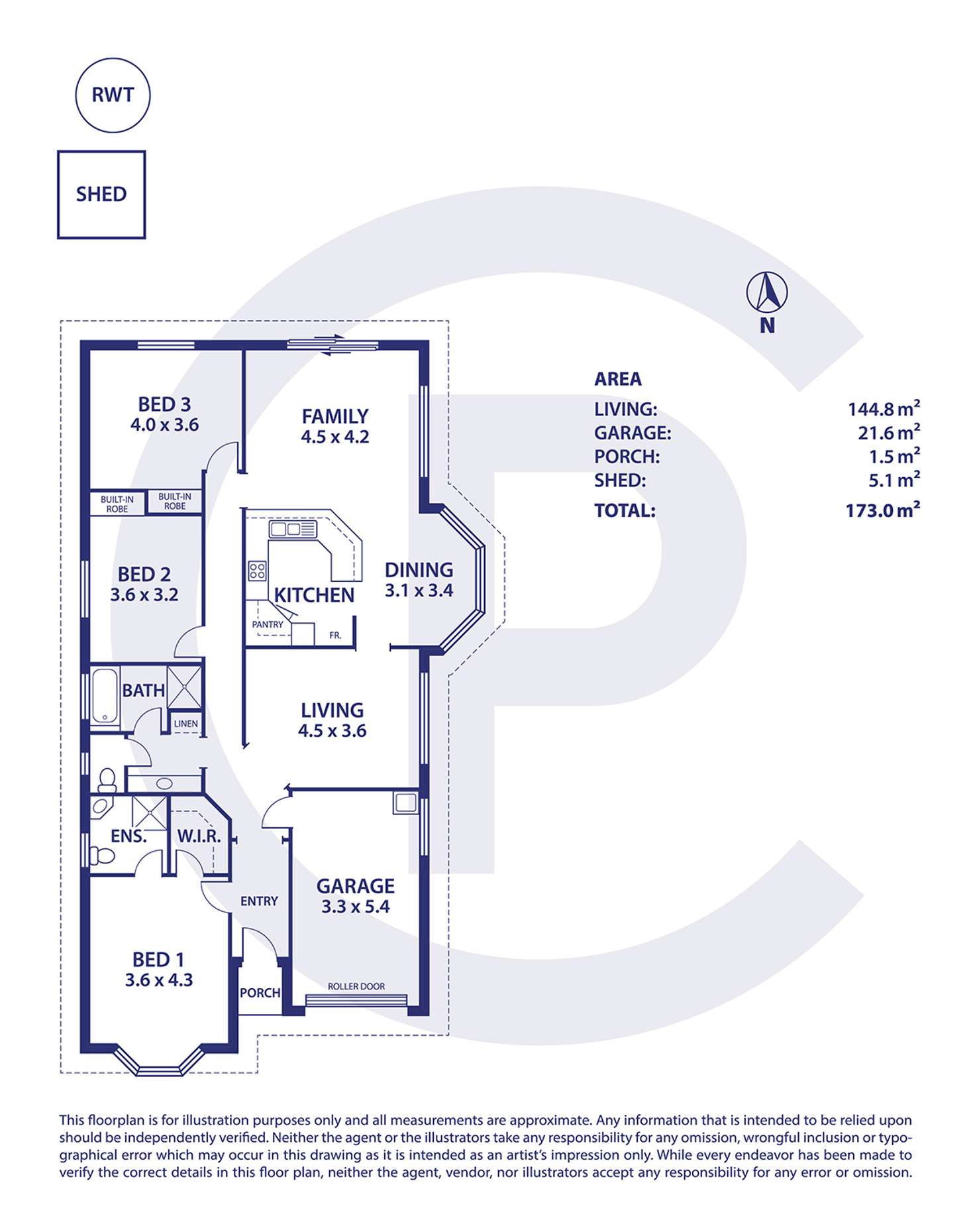 Floorplan of Homely house listing, 10 Carlson Street, Mount Barker SA 5251