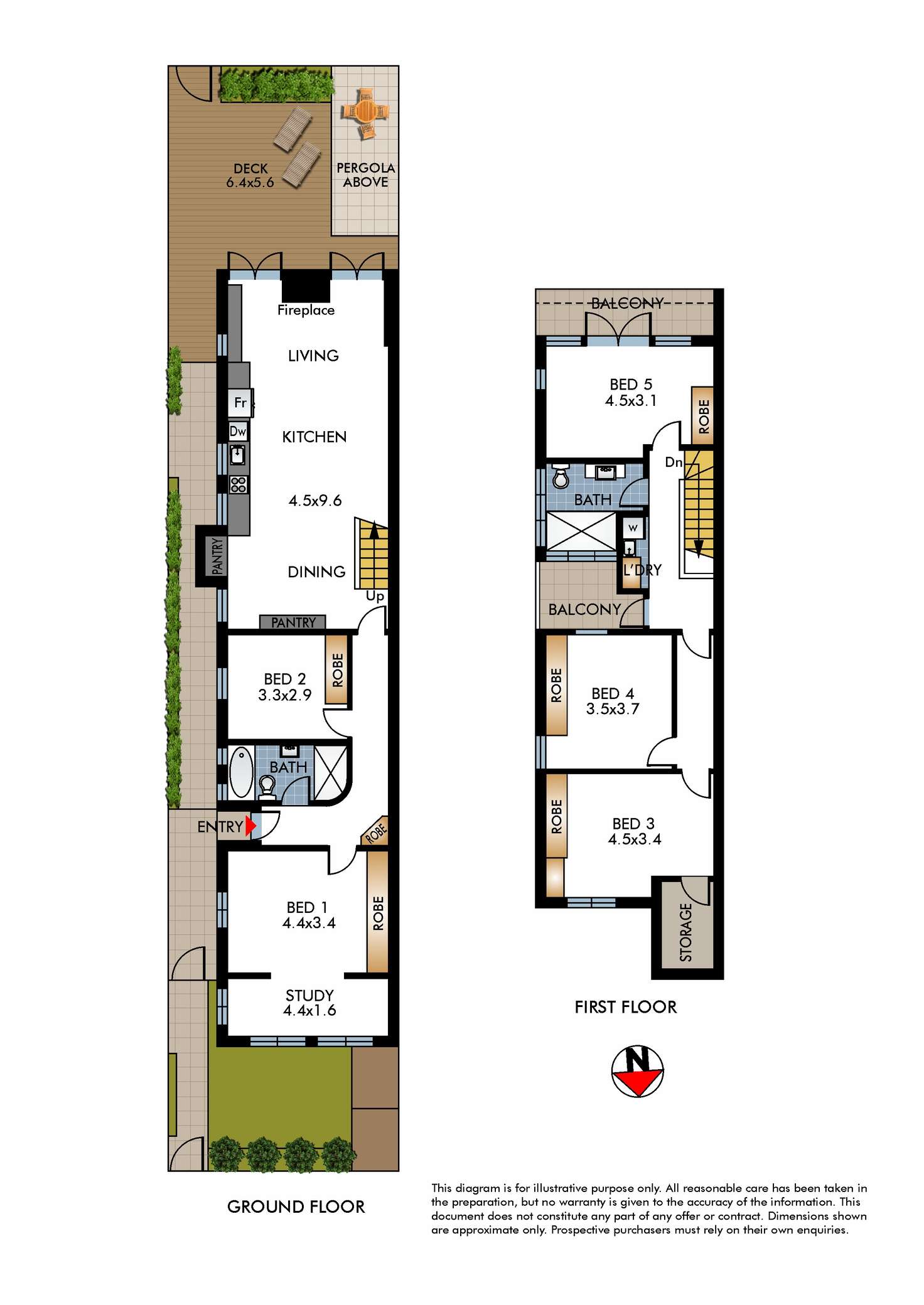 Floorplan of Homely house listing, 101 Chaleyer Street, Rose Bay NSW 2029