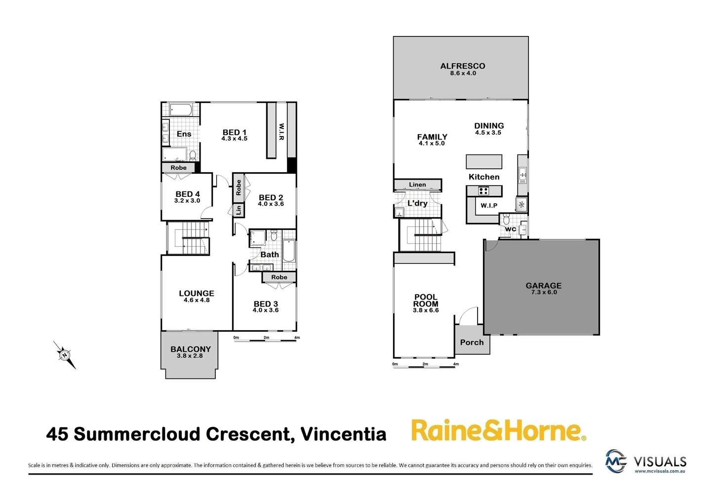 Floorplan of Homely house listing, 45 Summercloud Crescent, Vincentia NSW 2540