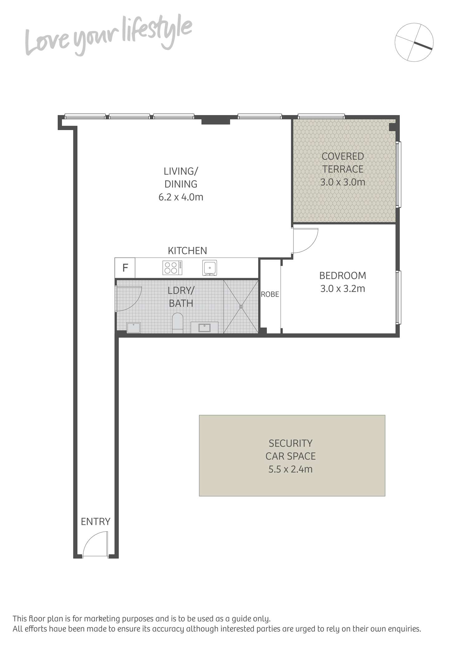 Floorplan of Homely apartment listing, 13/177 Salisbury Road, Camperdown NSW 2050