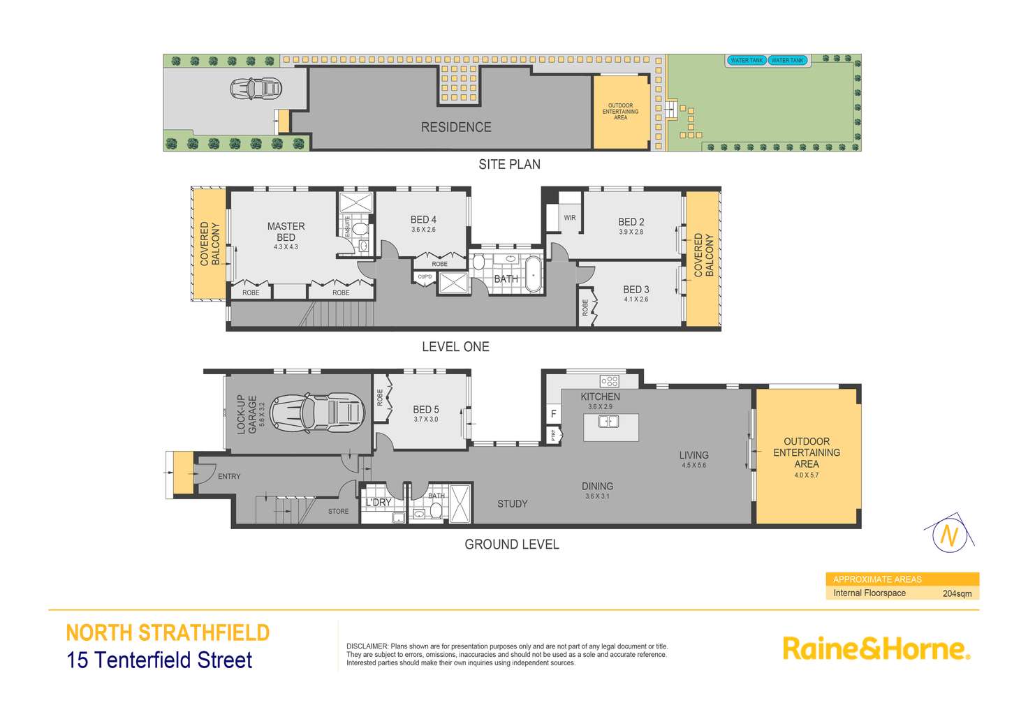 Floorplan of Homely semiDetached listing, 15 Tenterfield Street, North Strathfield NSW 2137