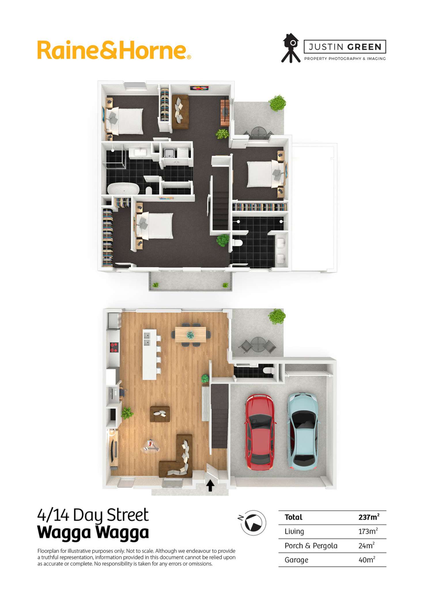 Floorplan of Homely house listing, 4/14-16 Day Street, Wagga Wagga NSW 2650