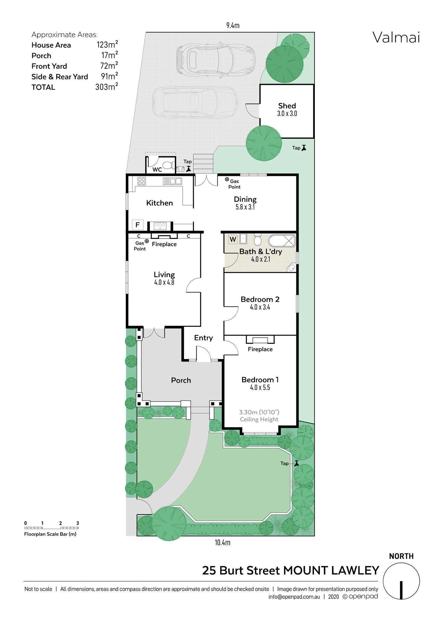 Floorplan of Homely house listing, 25 Burt Street, Mount Lawley WA 6050