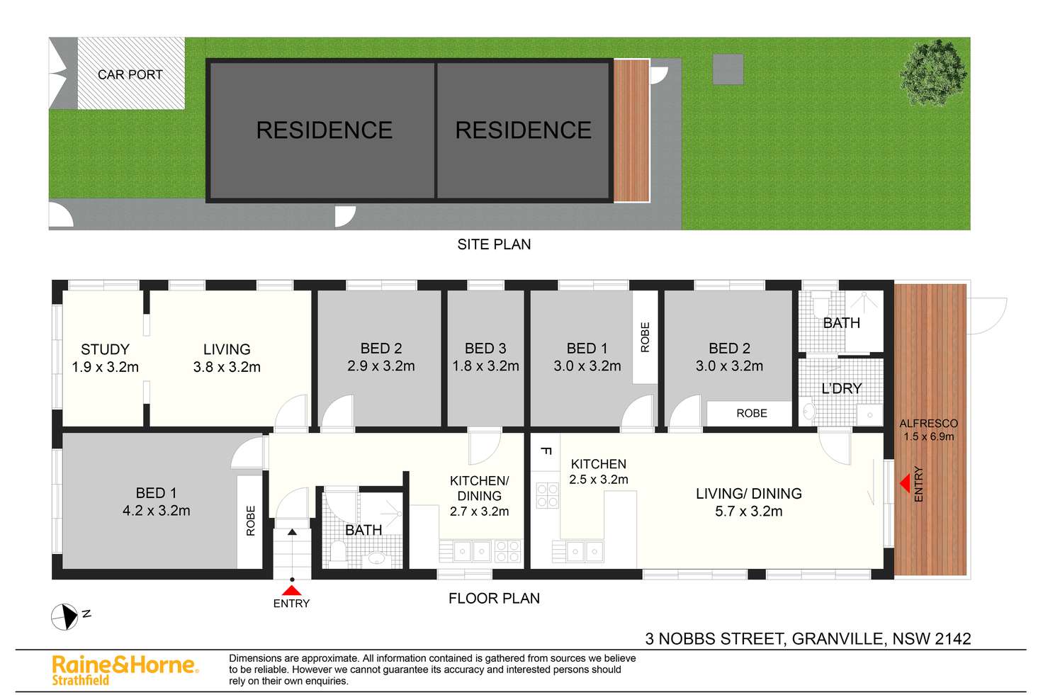 Floorplan of Homely house listing, 3 Nobbs Street, Granville NSW 2142