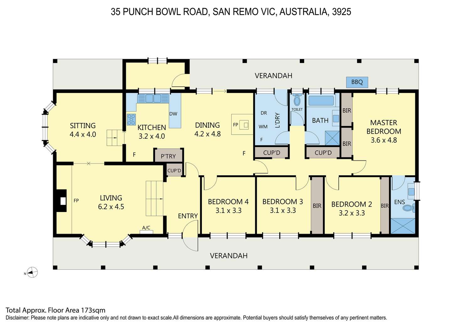 Floorplan of Homely house listing, 35 Punch Bowl Road, San Remo VIC 3925