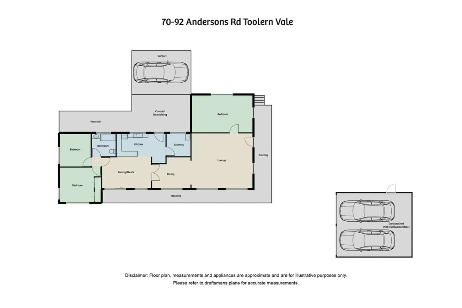 Floorplan of Homely house listing, 70-92 Andersons Road, Toolern Vale VIC 3337