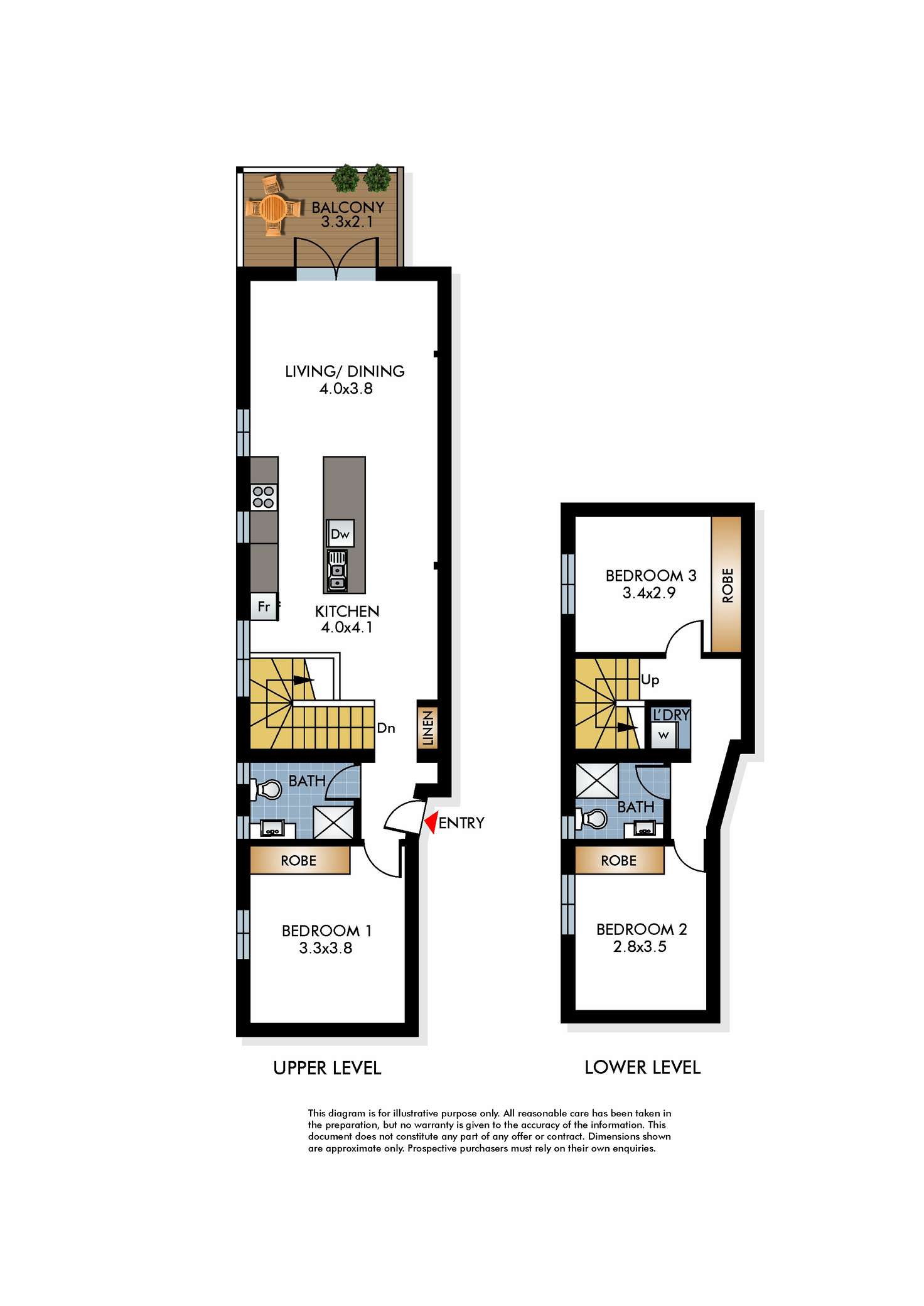 Floorplan of Homely apartment listing, 5/211-215 Bondi Road, Bondi NSW 2026