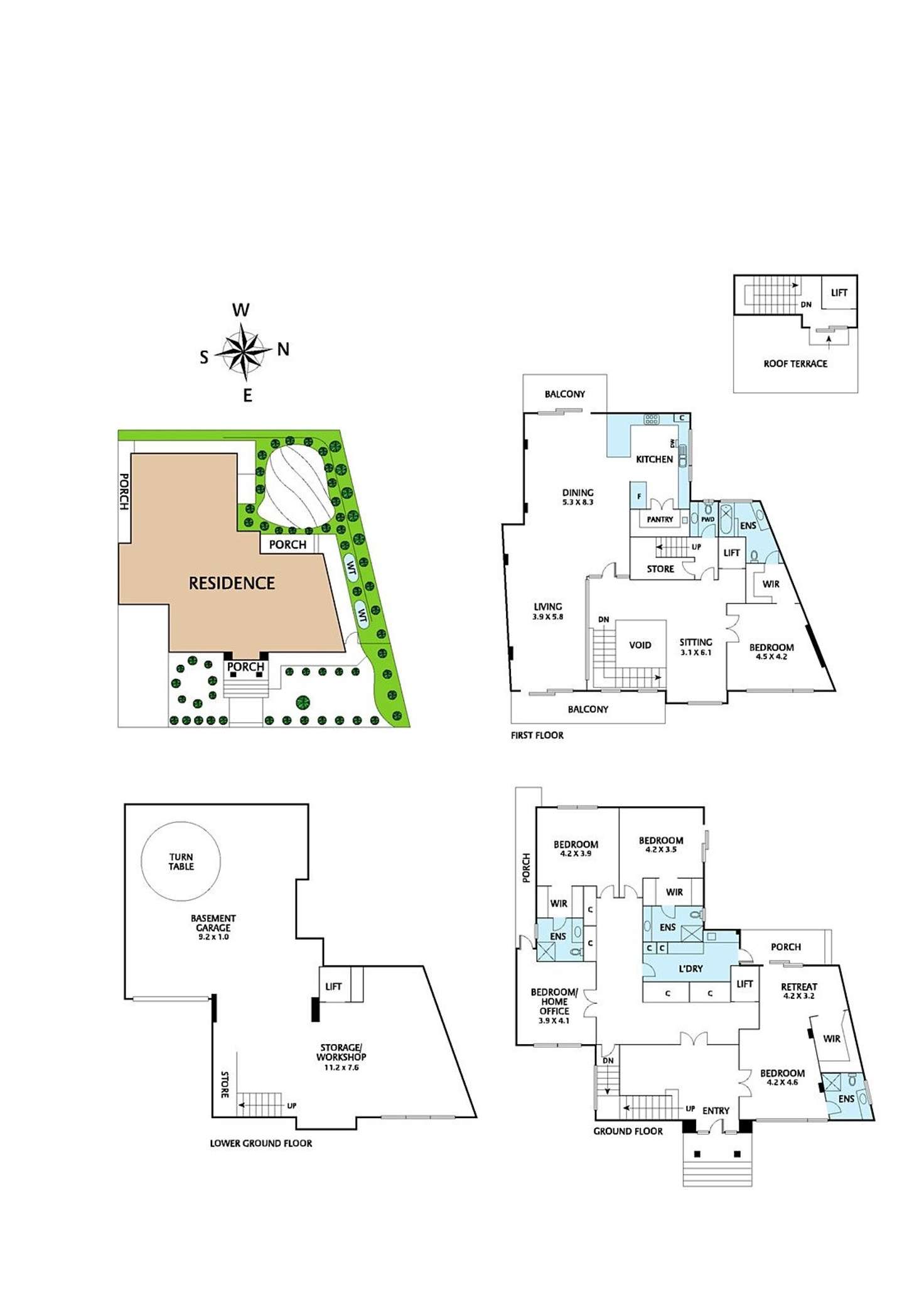 Floorplan of Homely house listing, 1A Hutchison Avenue, Beaumaris VIC 3193