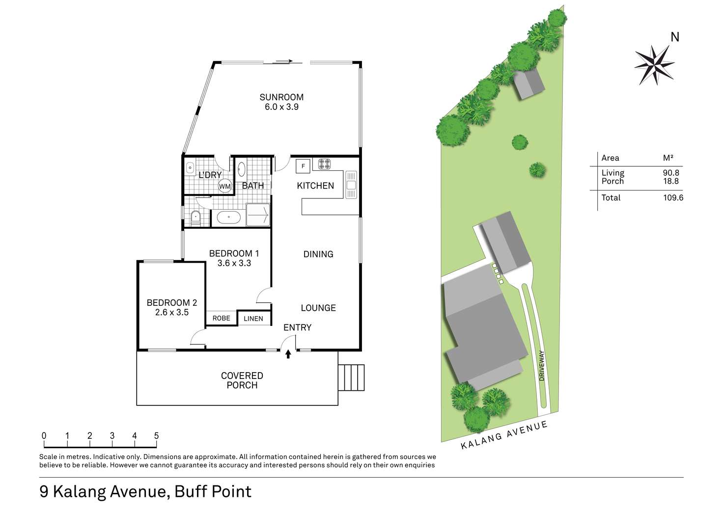 Floorplan of Homely house listing, 9 Kalang Avenue, Buff Point NSW 2262