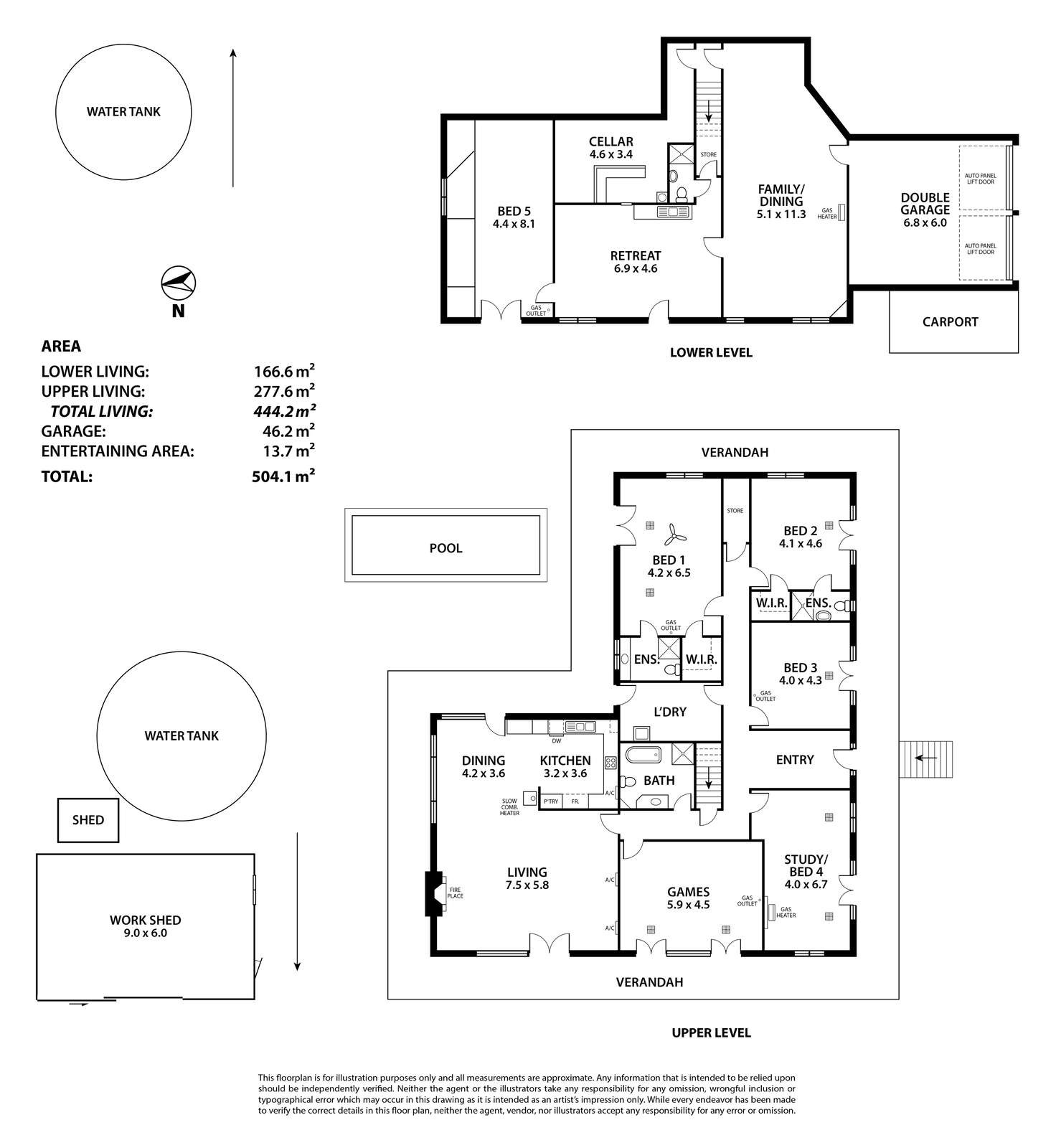 Floorplan of Homely house listing, 123 Shillabeer Road, Oakbank SA 5243