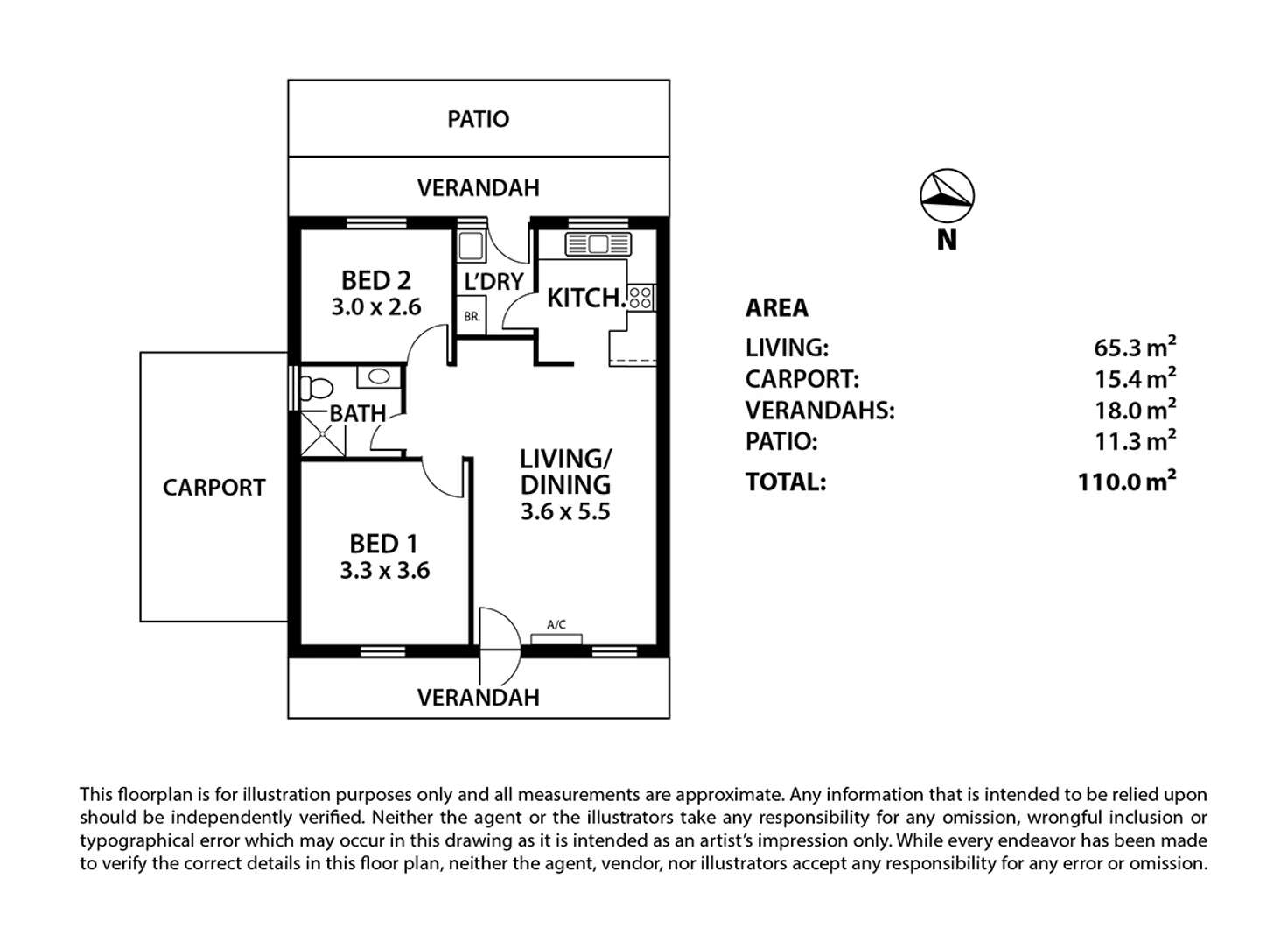 Floorplan of Homely unit listing, 5/40 Albert St, Gumeracha SA 5233