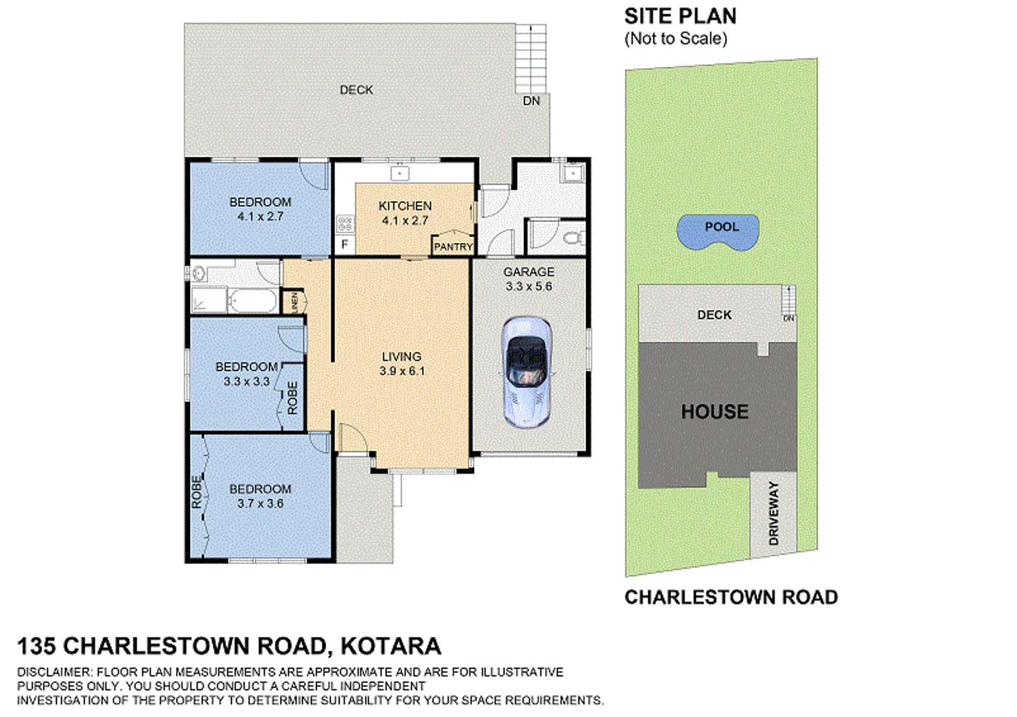 Floorplan of Homely house listing, 135 Charlestown Road, Kotara NSW 2289