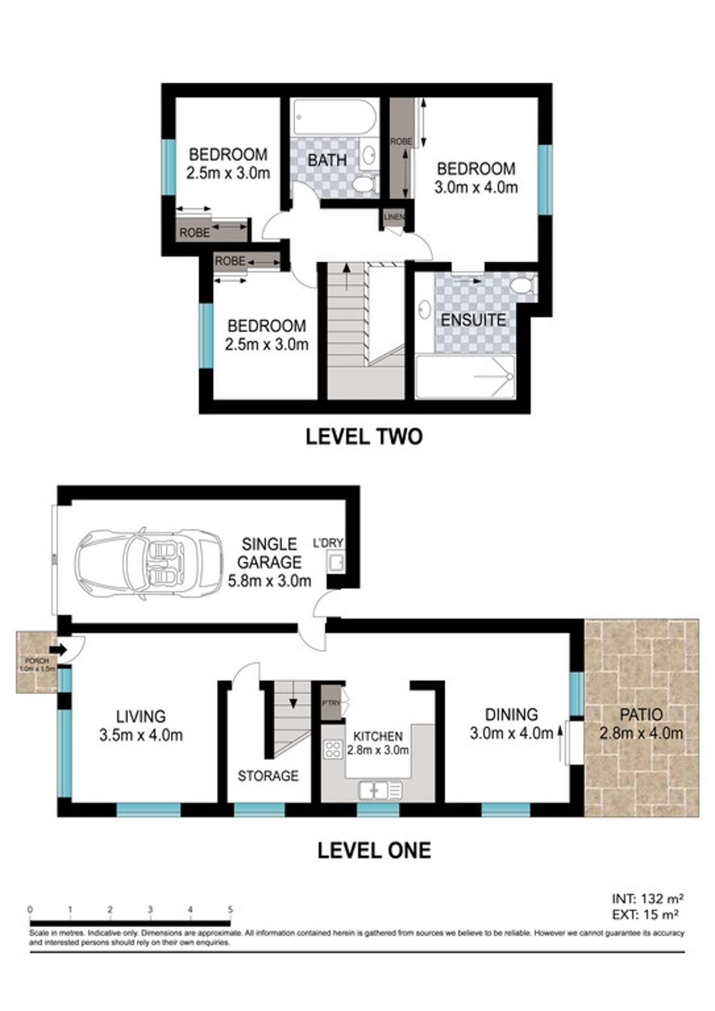 Floorplan of Homely townhouse listing, 105/25 Dasyure Place, Wynnum West QLD 4178