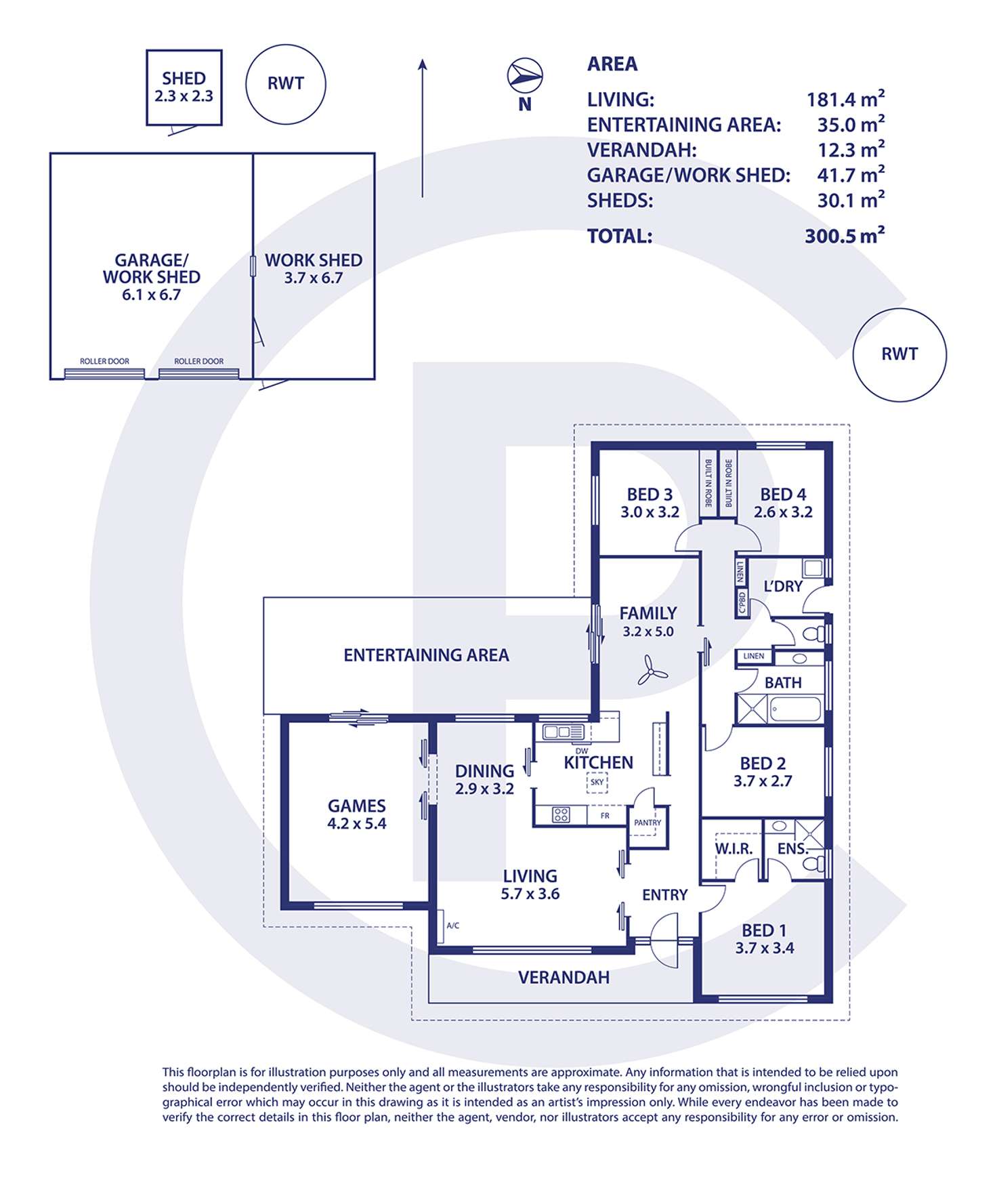 Floorplan of Homely house listing, 19 Jervois Street, Nairne SA 5252