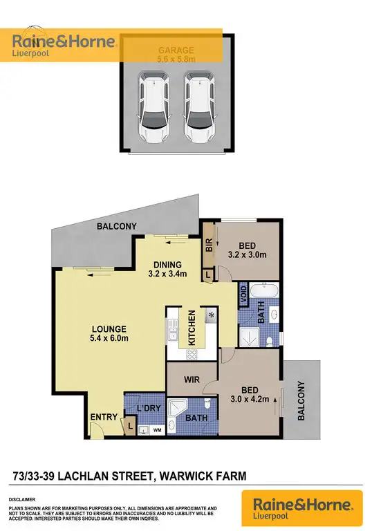 Floorplan of Homely unit listing, 73/33-39 Lachlan Street, Liverpool NSW 2170