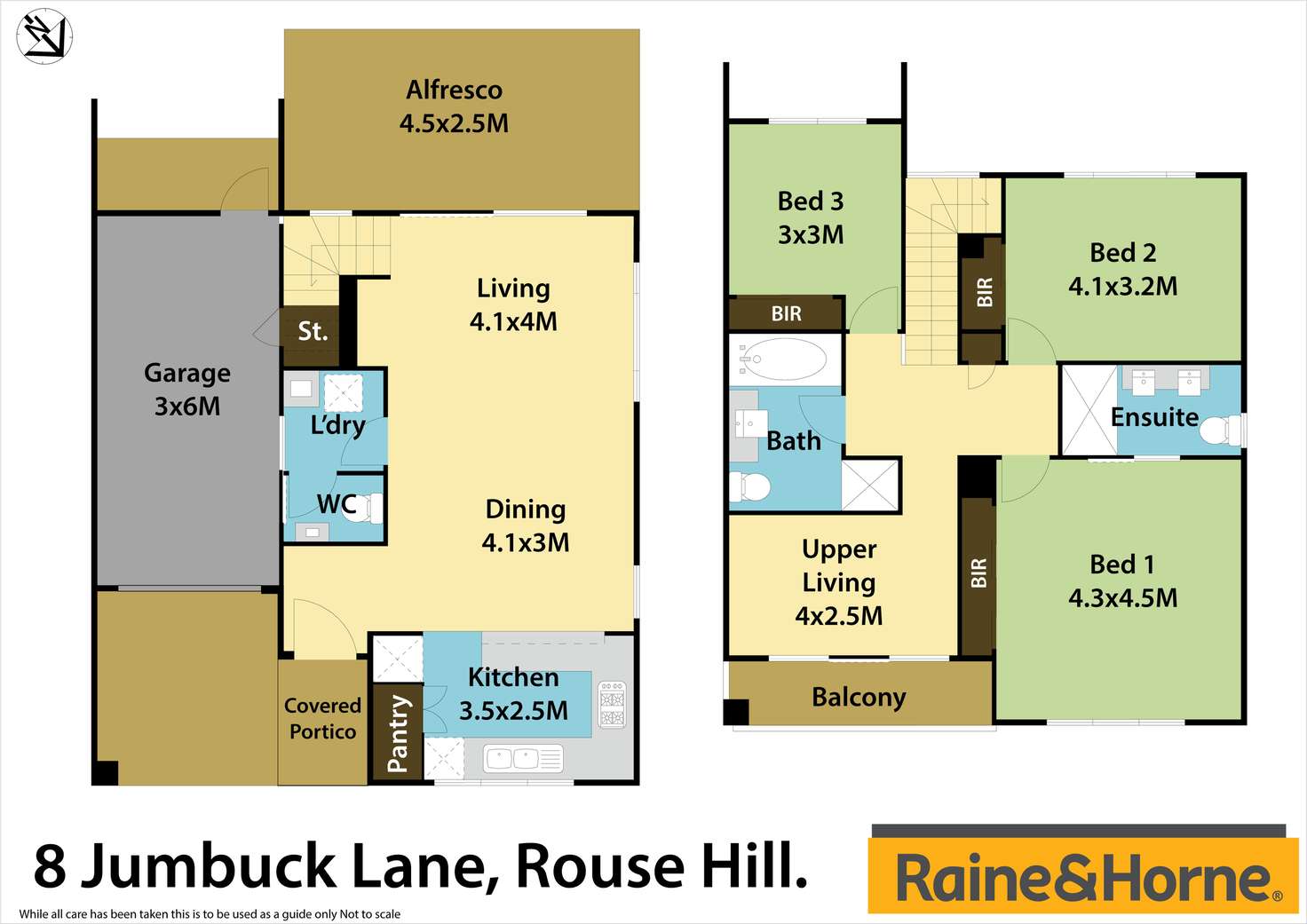 Floorplan of Homely house listing, 8 Jumbuck Lane, Rouse Hill NSW 2155