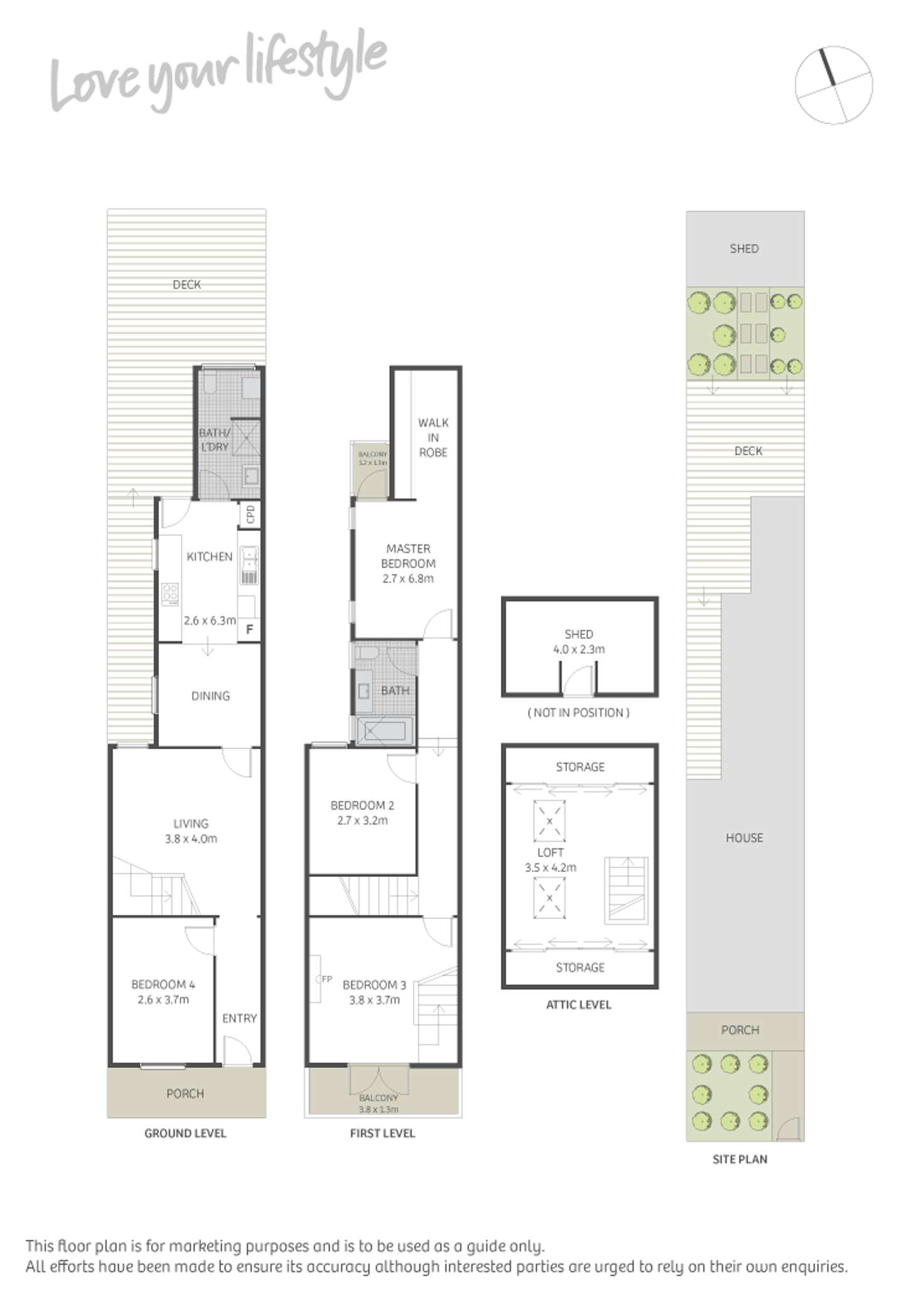 Floorplan of Homely house listing, 4 Devine Street, Erskineville NSW 2043