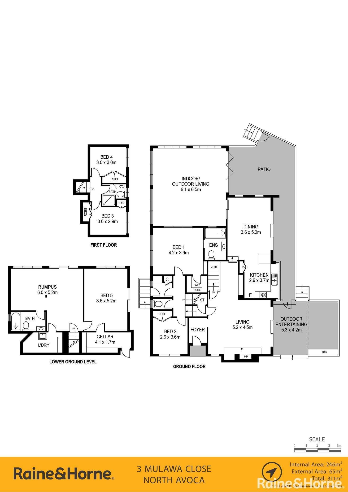 Floorplan of Homely house listing, 3 Mulawa Close, North Avoca NSW 2260