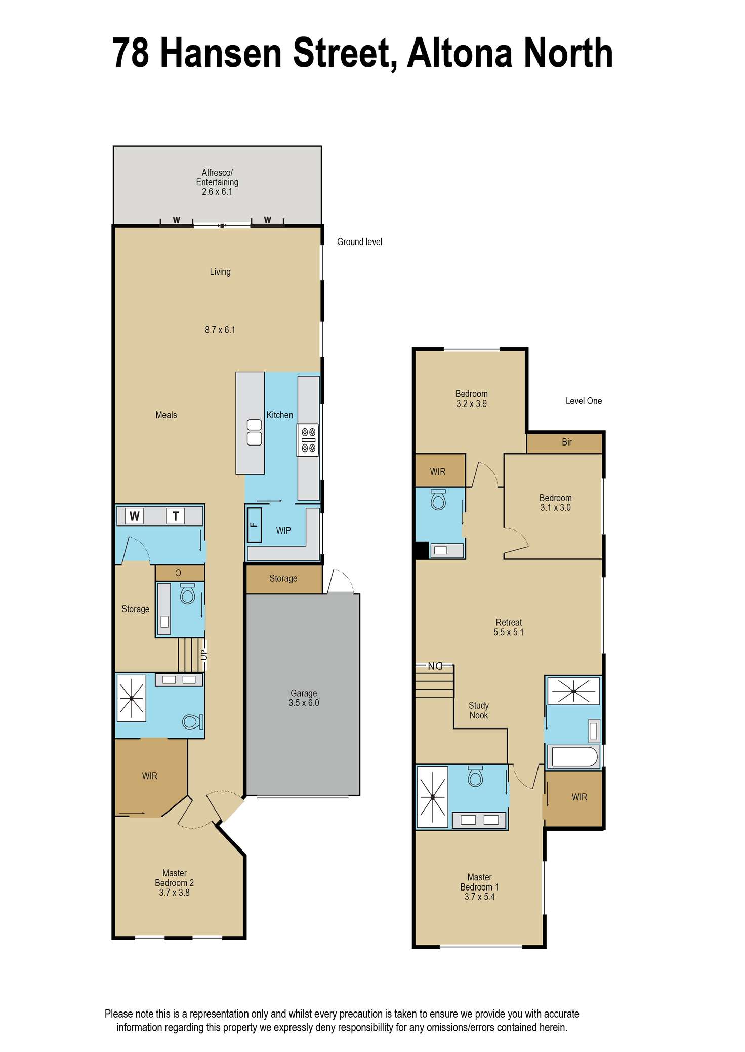 Floorplan of Homely house listing, 78 Hansen Street, Altona North VIC 3025