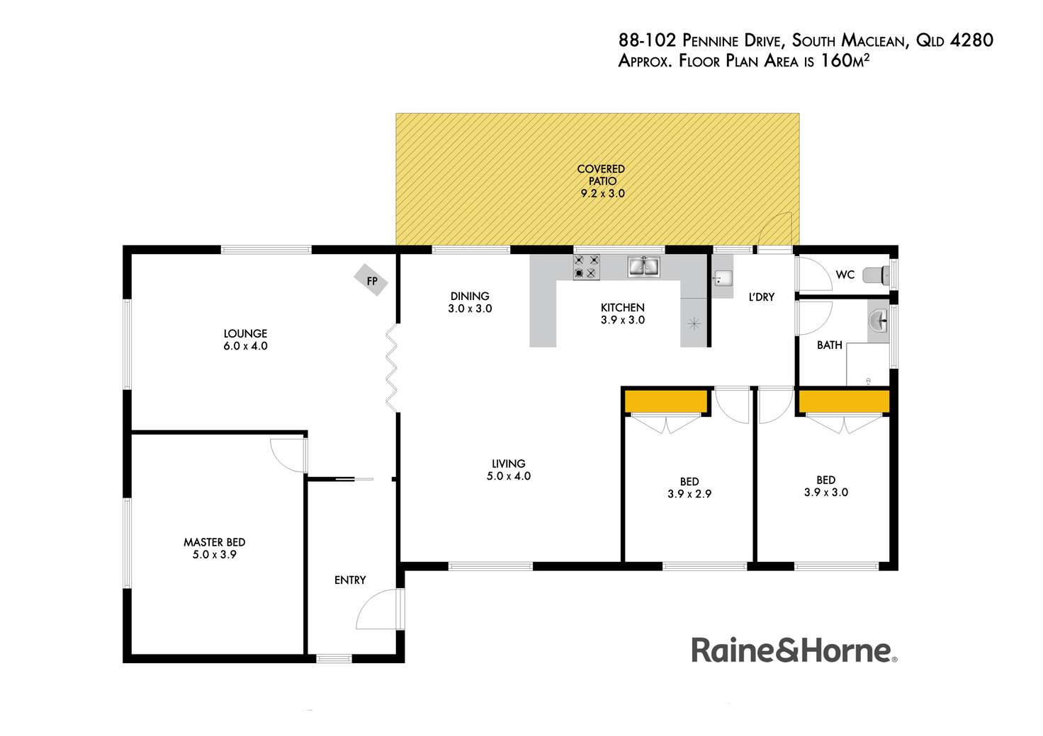 Floorplan of Homely house listing, 88-102 Pennine Drive, South Maclean QLD 4280