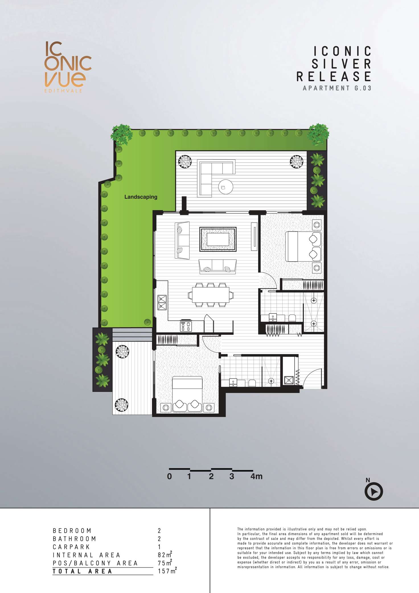 Floorplan of Homely apartment listing, G03/6 Turakina Avenue, Edithvale VIC 3196