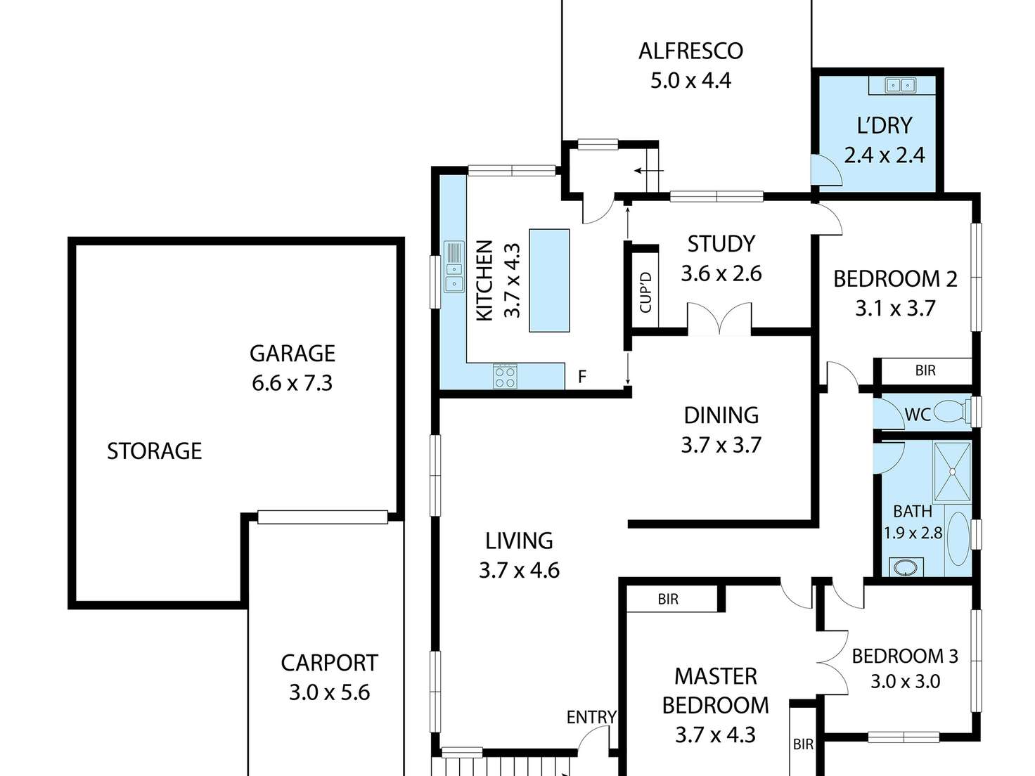 Floorplan of Homely house listing, 12 Keera Street, Coorparoo QLD 4151