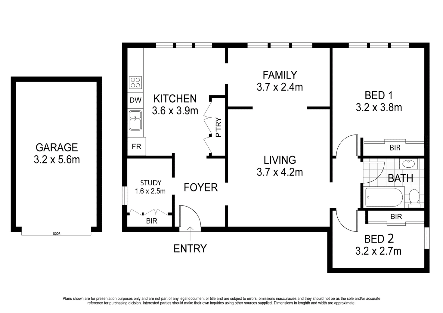Floorplan of Homely apartment listing, 1/112 O'Donnell Street, North Bondi NSW 2026